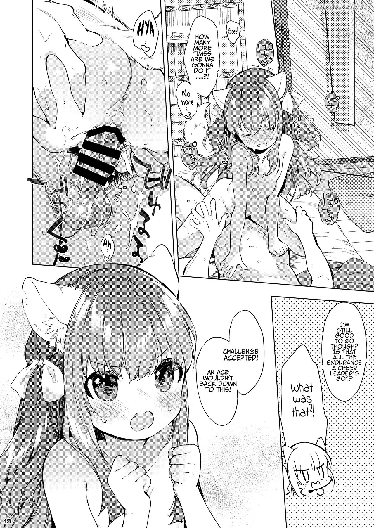 Nekomimi Cheer-chan wa Osawari Kinshi! Chapter 1 - page 19