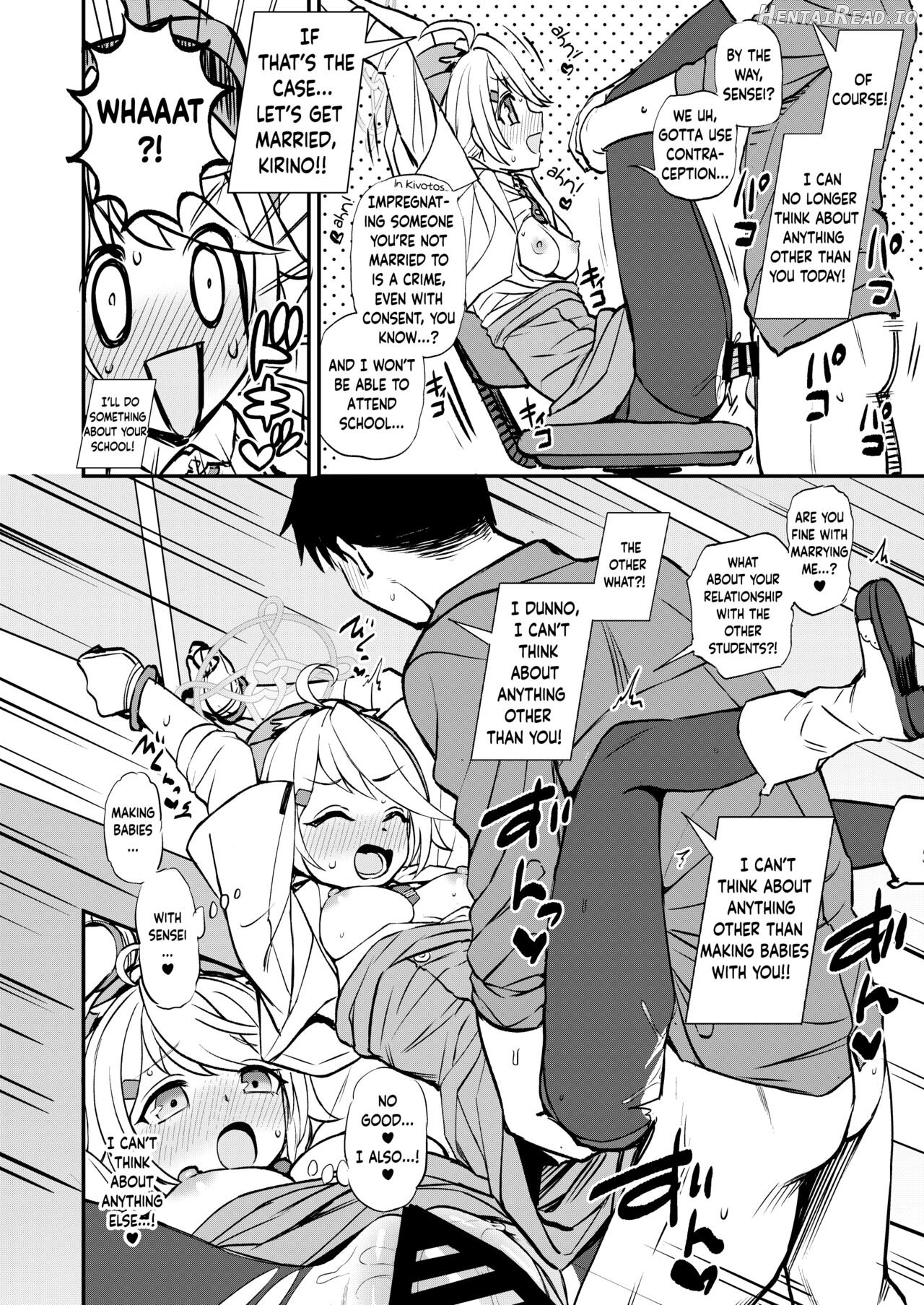 Sensei to Seito to no XXX wa Kivotos de wa Hanzai de wa Arimasen! Chapter 1 - page 15