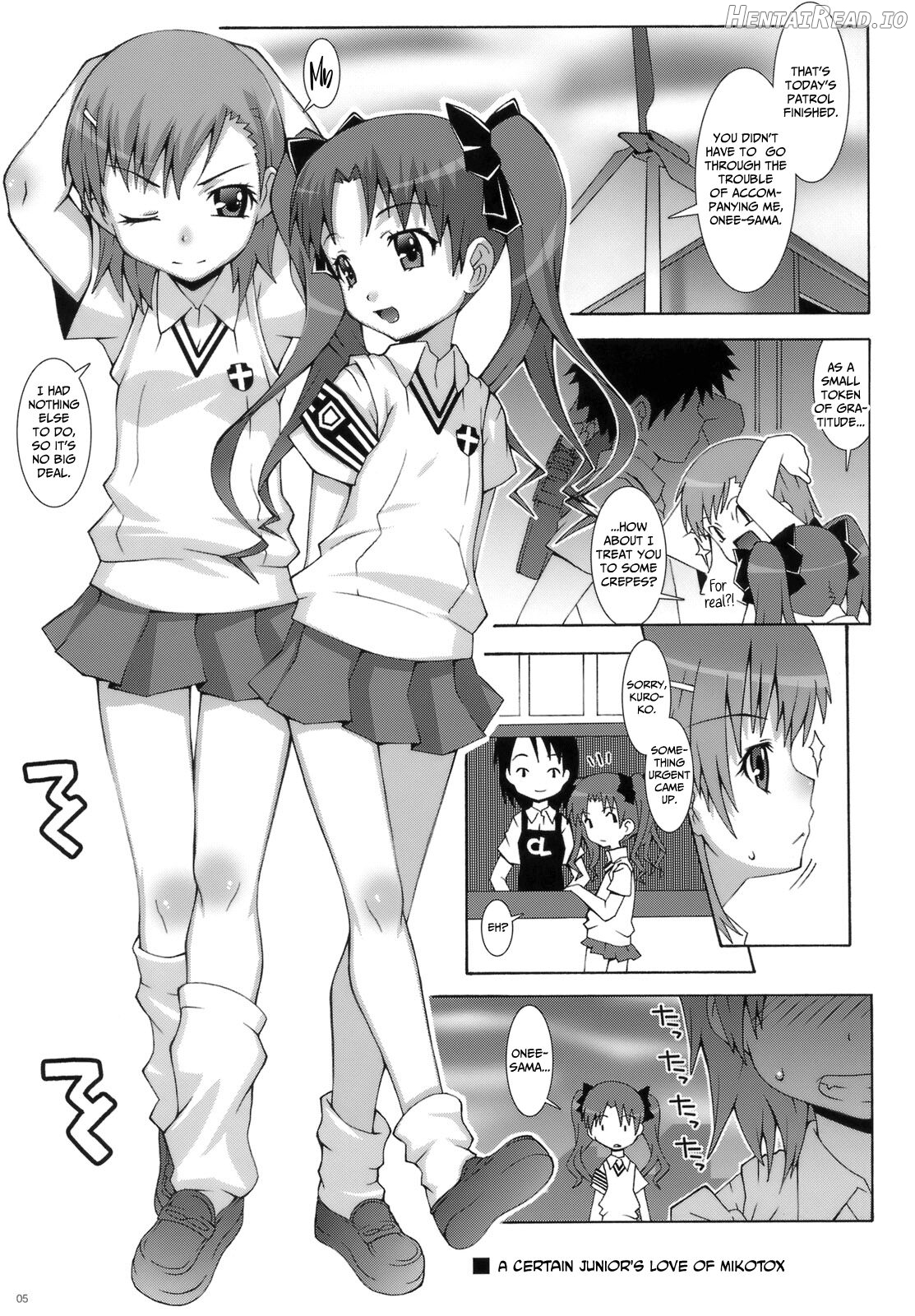 Toaru Kouhai no Mikotox Chapter 1 - page 3