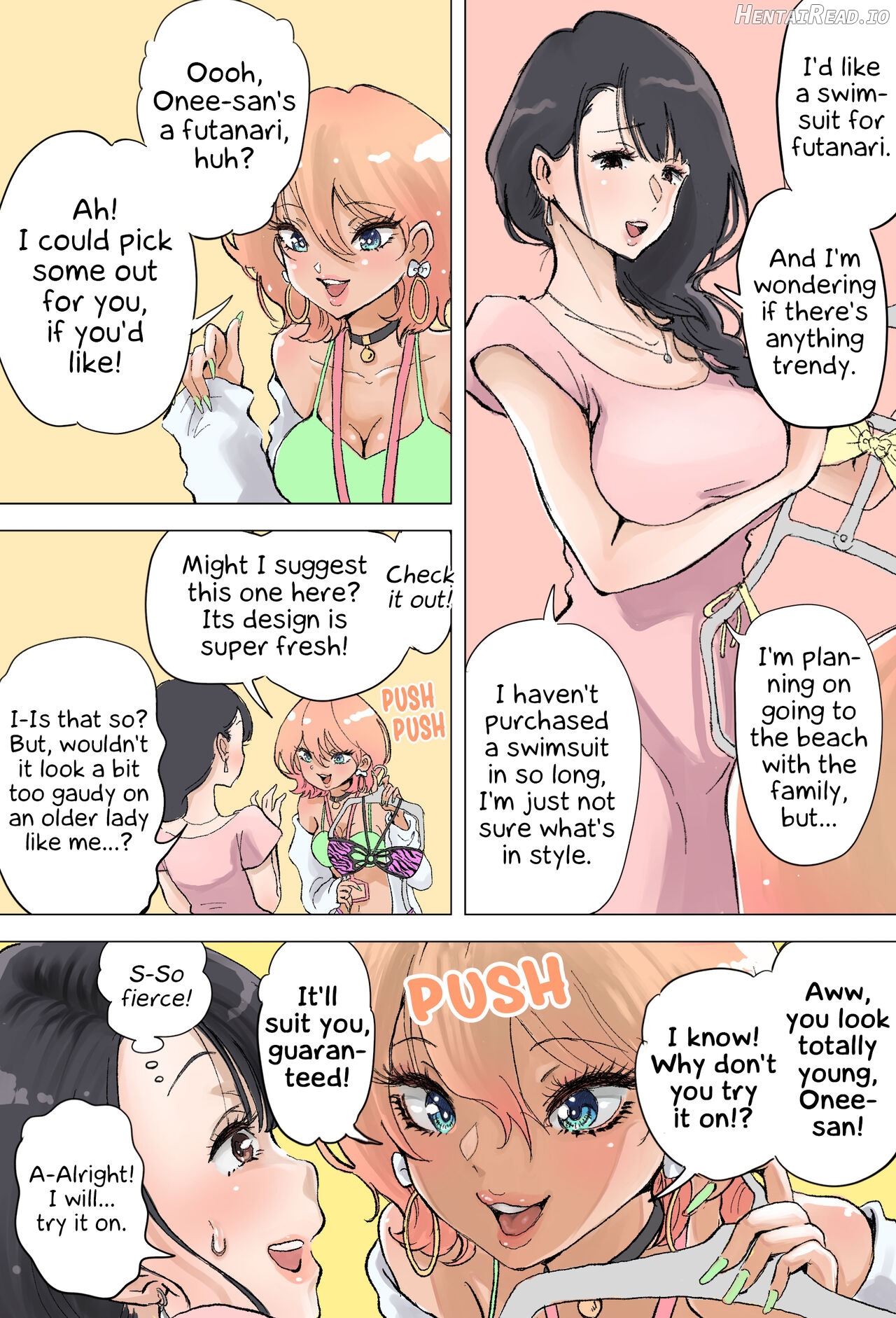 Shop Tenin Gyaru to Futanari Onee-san Chapter 1 - page 3