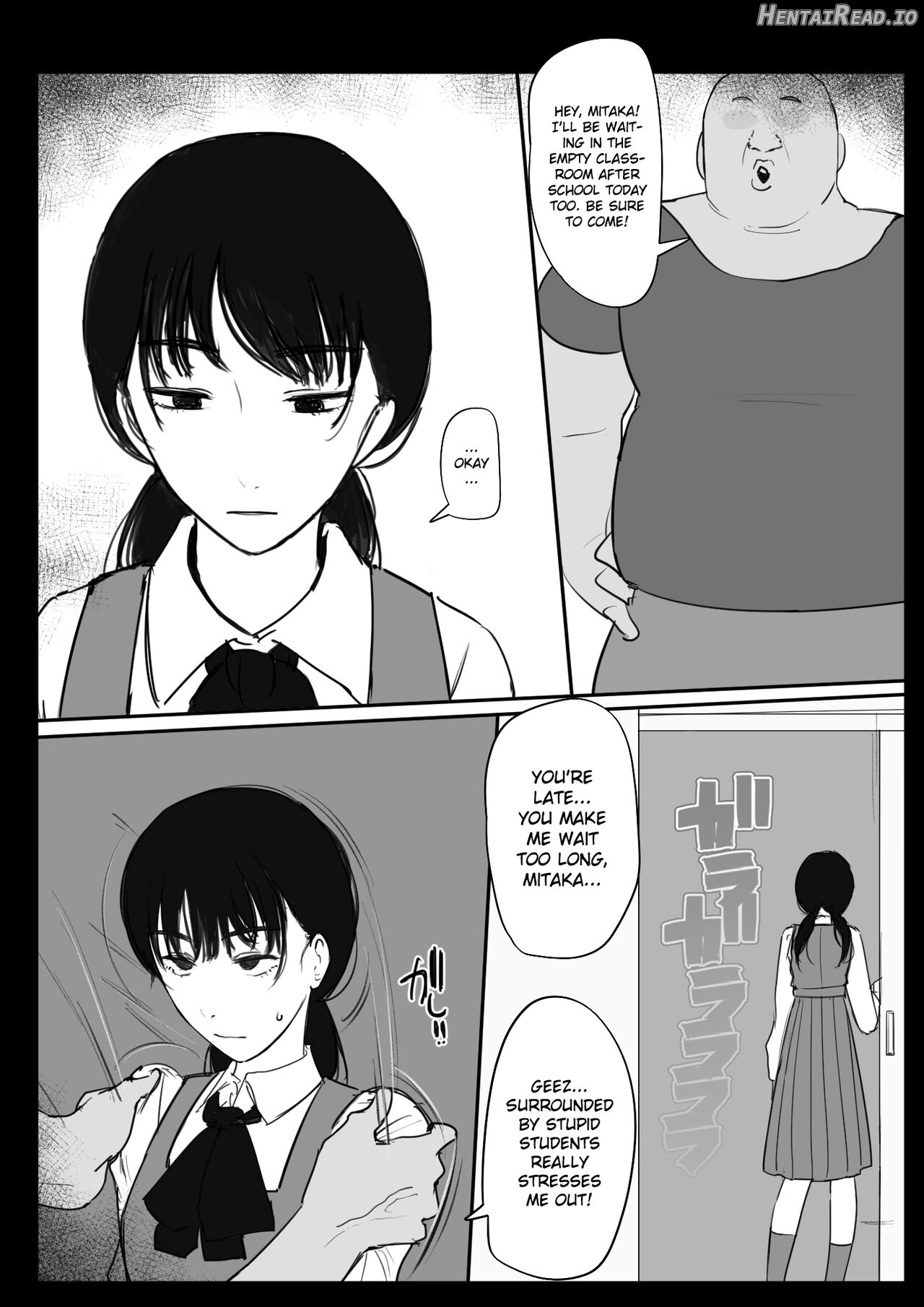 Mitaka Asa has a physical relationship with a fat teacher Chapter 1 - page 1