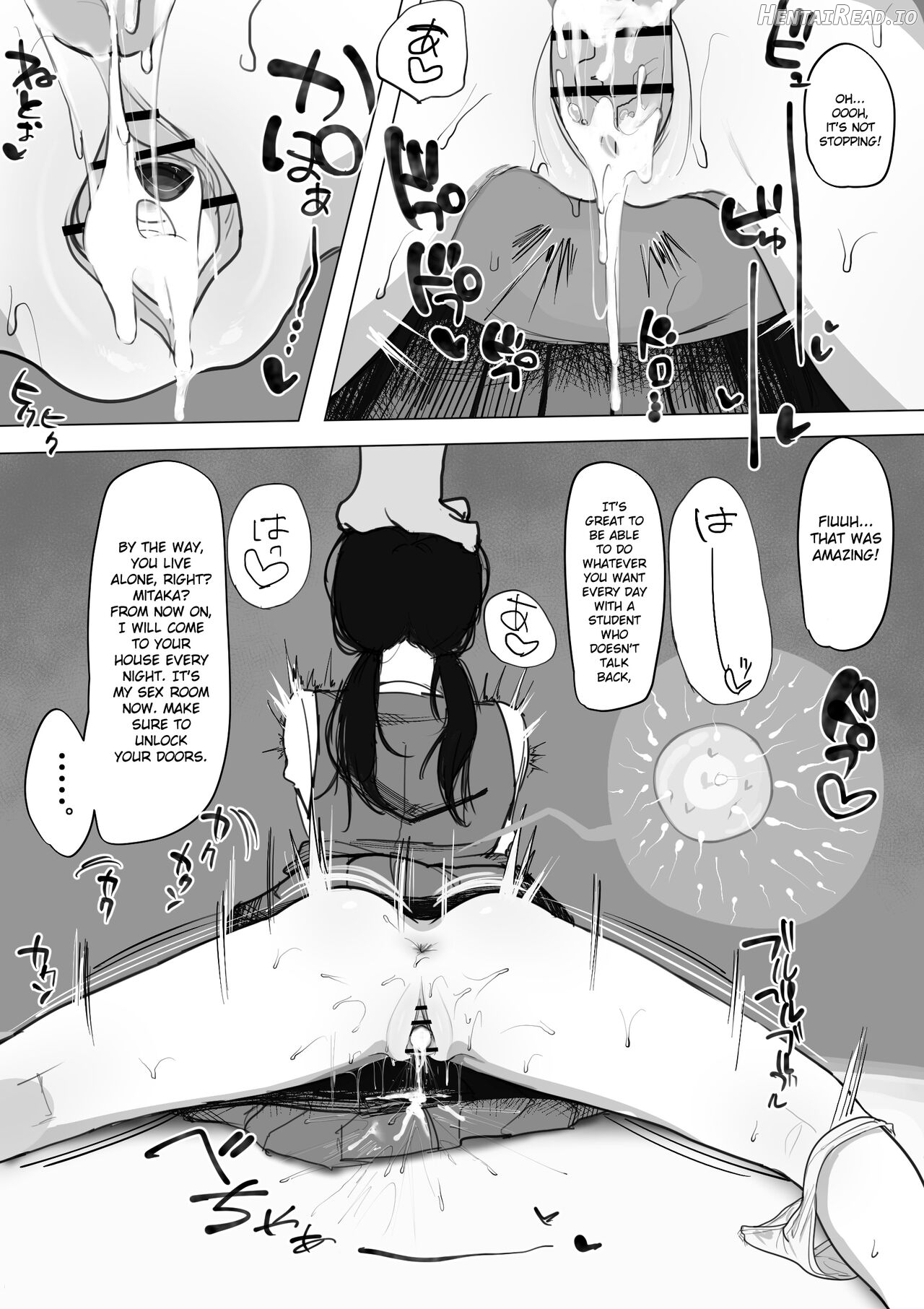 Mitaka Asa has a physical relationship with a fat teacher Chapter 1 - page 8