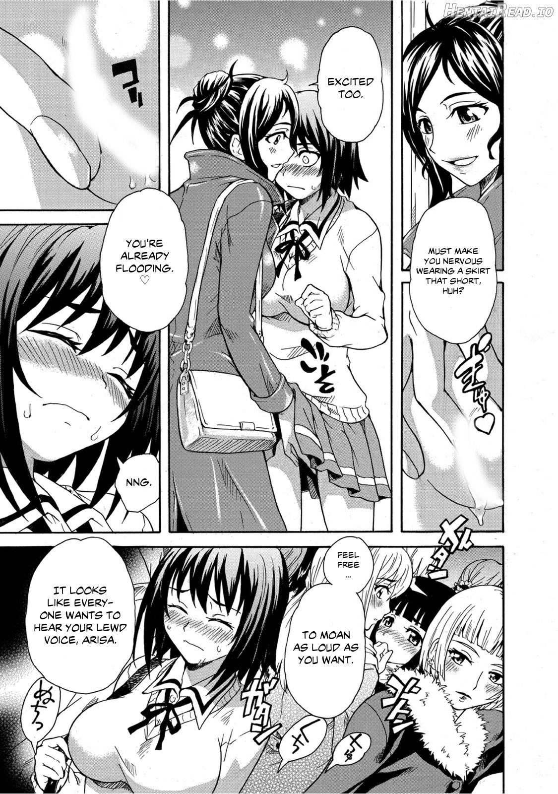 Mirarete Icchau ☆ Yuri Densha ~Josei Senyou Sharyou no Himegoto~ Chapter 1 - page 8