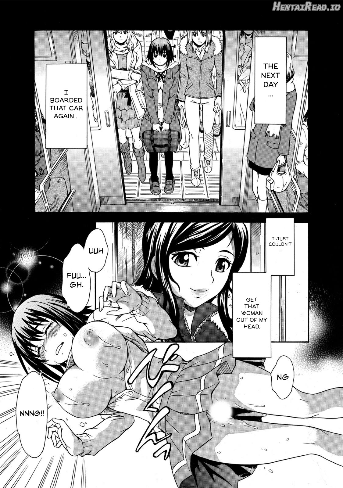 Mirarete Icchau ☆ Yuri Densha ~Josei Senyou Sharyou no Himegoto~ Chapter 1 - page 12