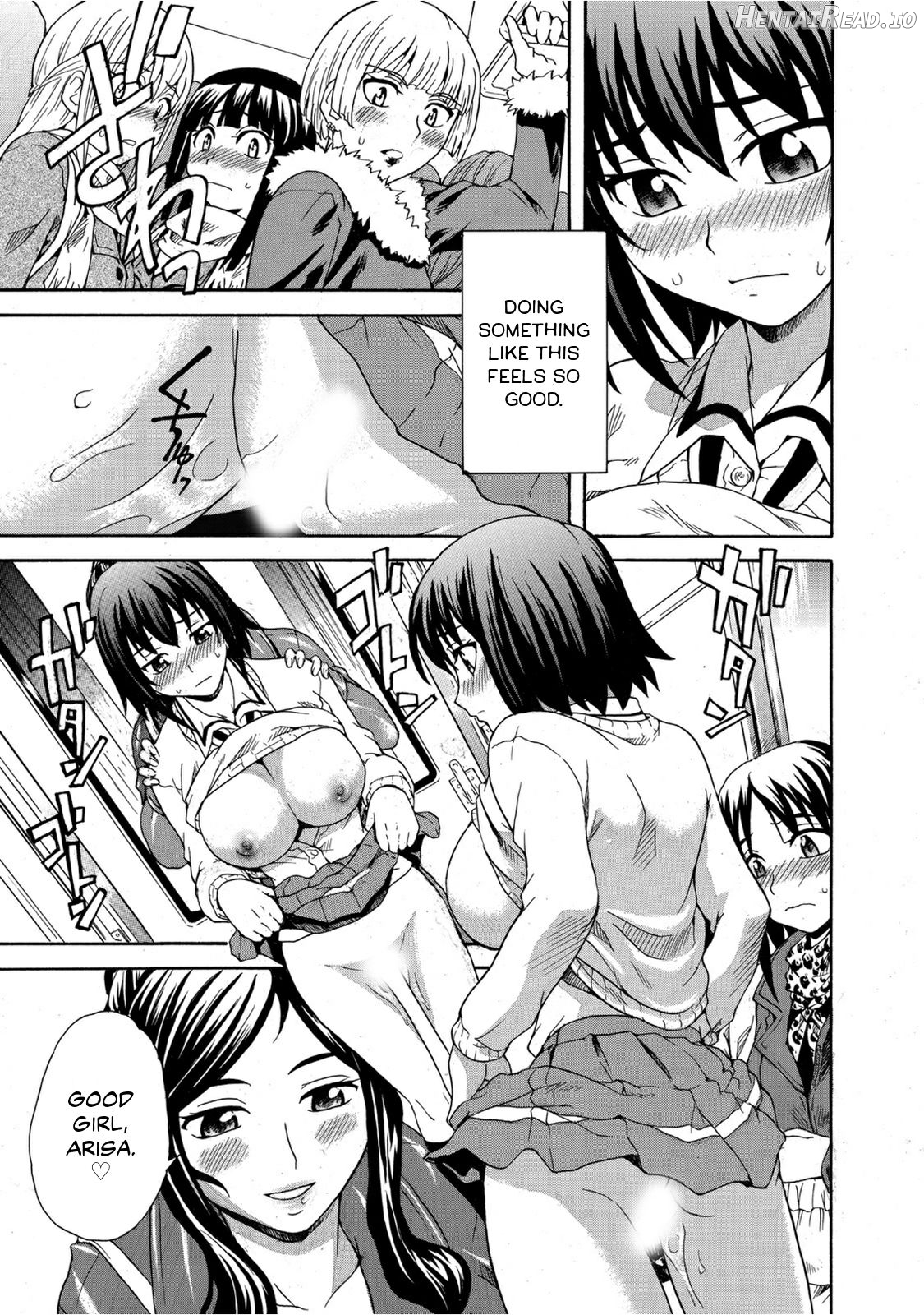 Mirarete Icchau ☆ Yuri Densha ~Josei Senyou Sharyou no Himegoto~ Chapter 1 - page 20