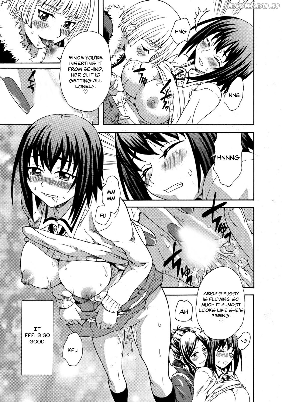 Mirarete Icchau ☆ Yuri Densha ~Josei Senyou Sharyou no Himegoto~ Chapter 1 - page 24