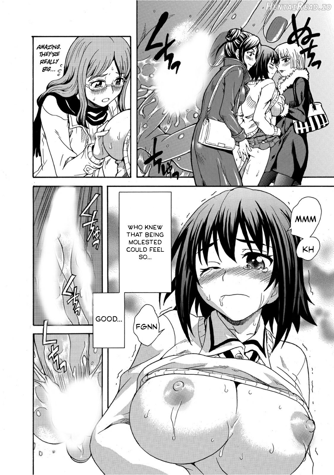 Mirarete Icchau ☆ Yuri Densha ~Josei Senyou Sharyou no Himegoto~ Chapter 1 - page 25