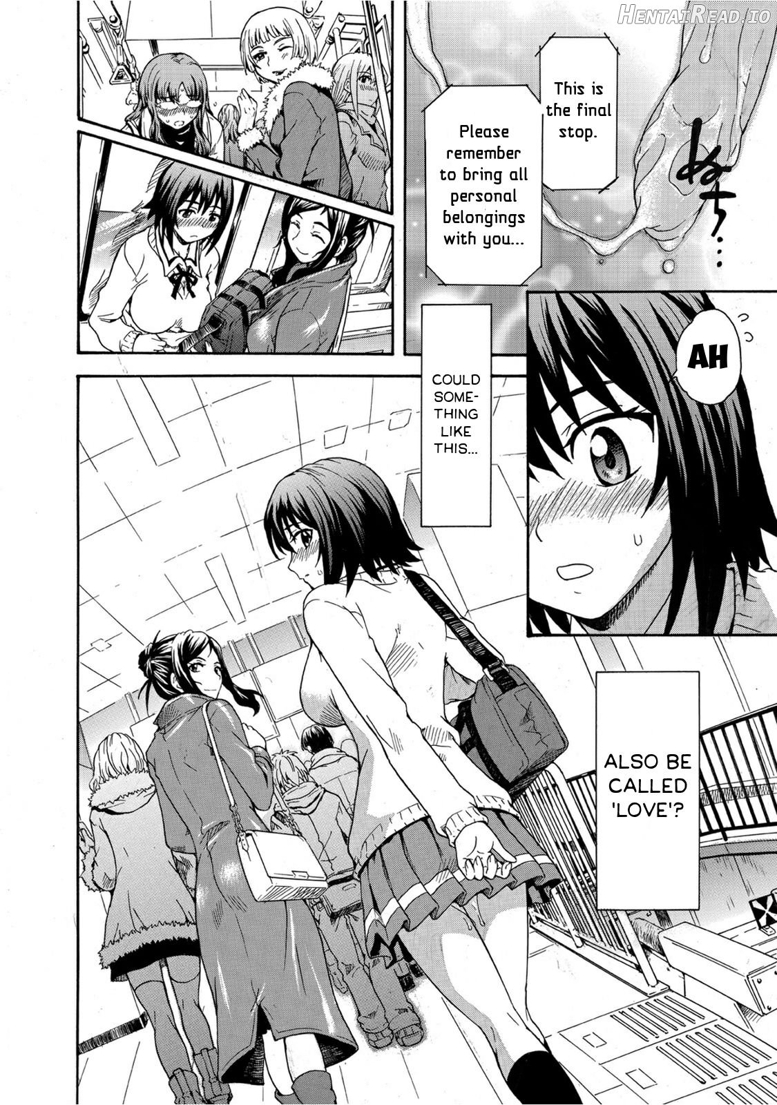 Mirarete Icchau ☆ Yuri Densha ~Josei Senyou Sharyou no Himegoto~ Chapter 1 - page 27