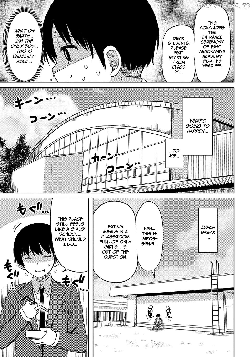 Kotoshi kara Kyougaku no Gakkou ni Nyuugaku shitara Otoko ga Boku dake datta Chapter 1 - page 7