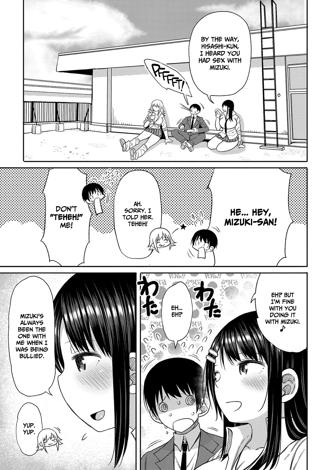 Kotoshi kara Kyougaku no Gakkou ni Nyuugaku shitara Otoko ga Boku dake datta Chapter 1 - page 57