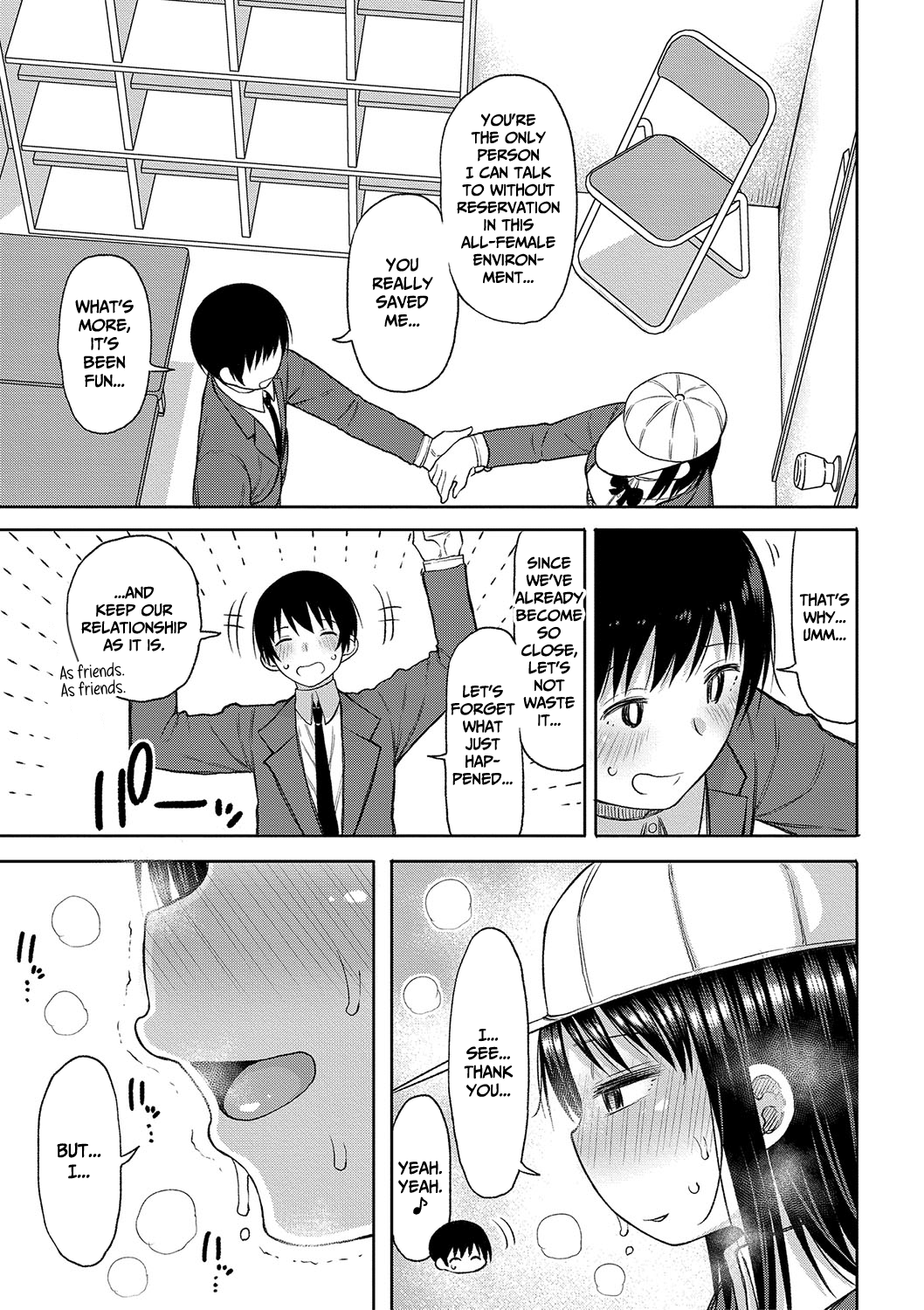 Kotoshi kara Kyougaku no Gakkou ni Nyuugaku shitara Otoko ga Boku dake datta Chapter 1 - page 69