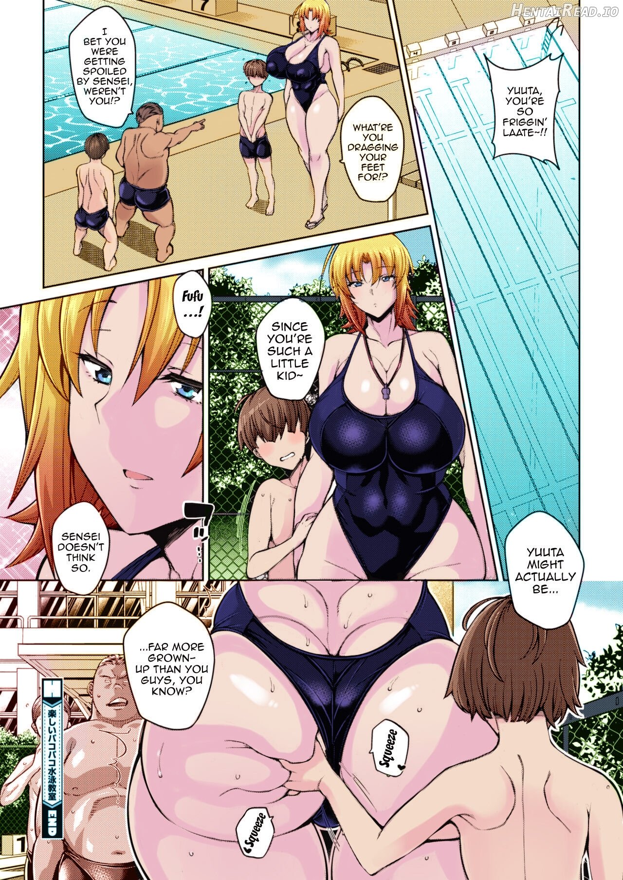 Tanoshii Pakopako Suiei Kyoushitsu - Colorized Chapter 1 - page 20