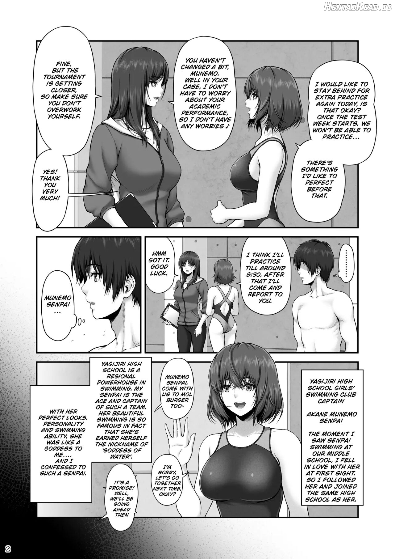 CRAZY SWIMMER First Stage Chapter 1 - page 3