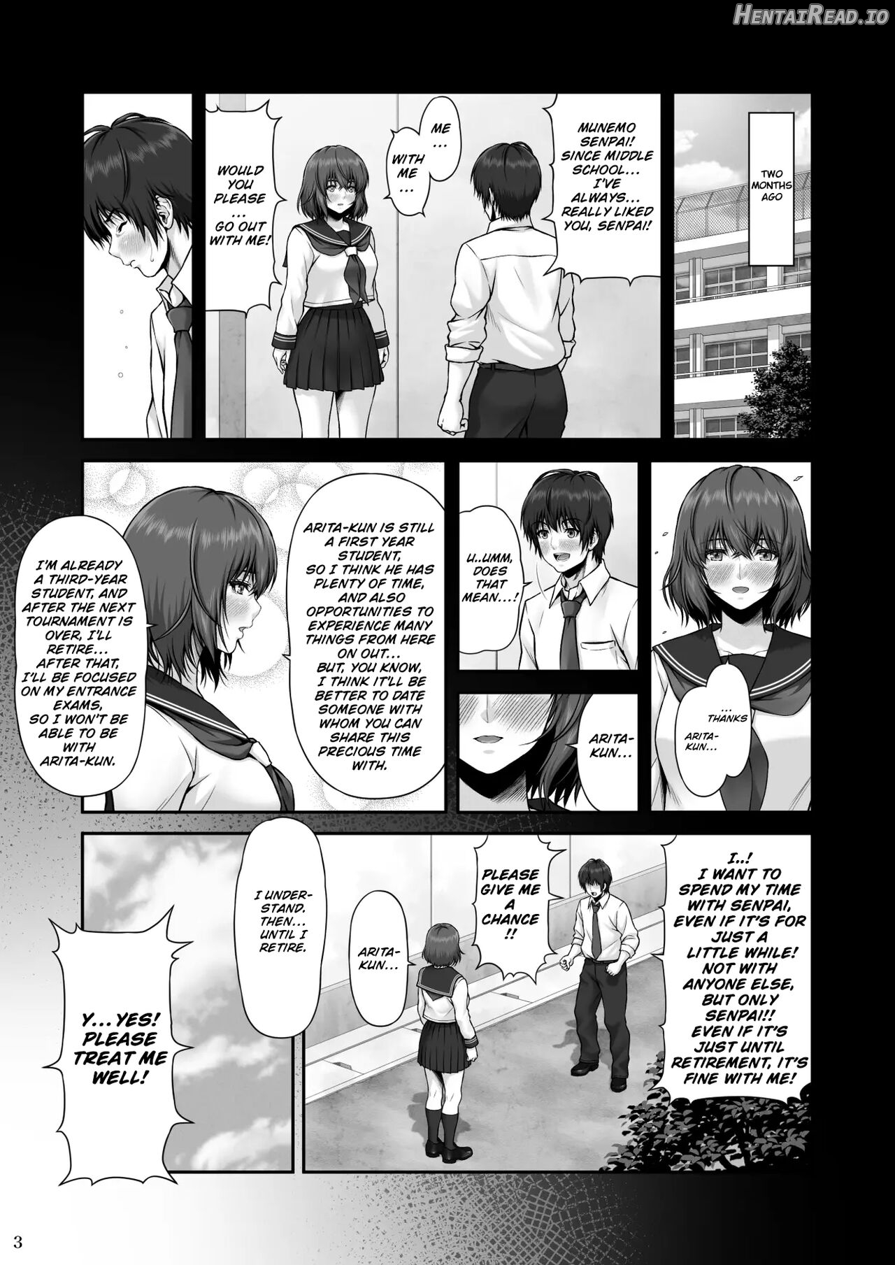 CRAZY SWIMMER First Stage Chapter 1 - page 4