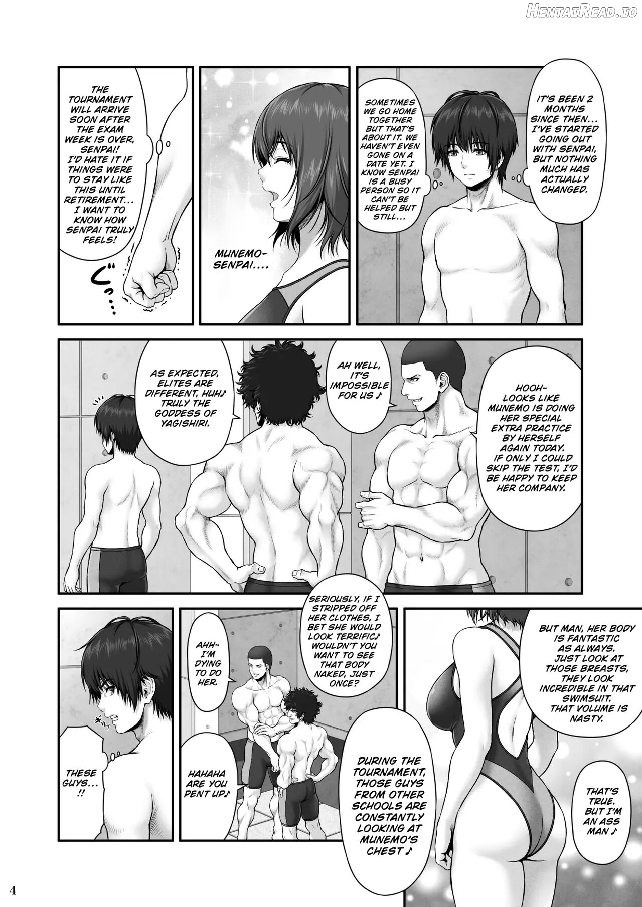 CRAZY SWIMMER First Stage Chapter 1 - page 5