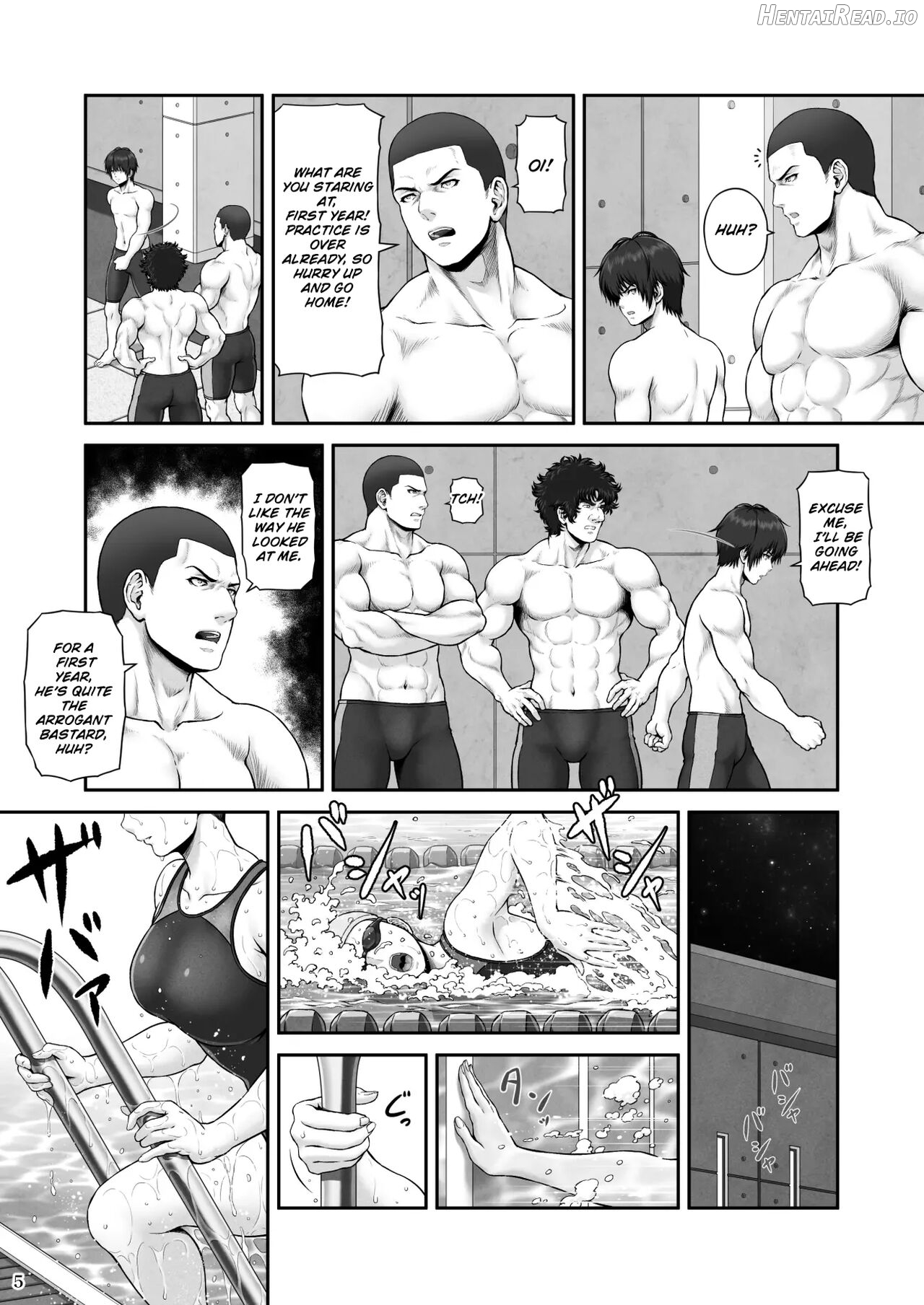 CRAZY SWIMMER First Stage Chapter 1 - page 6