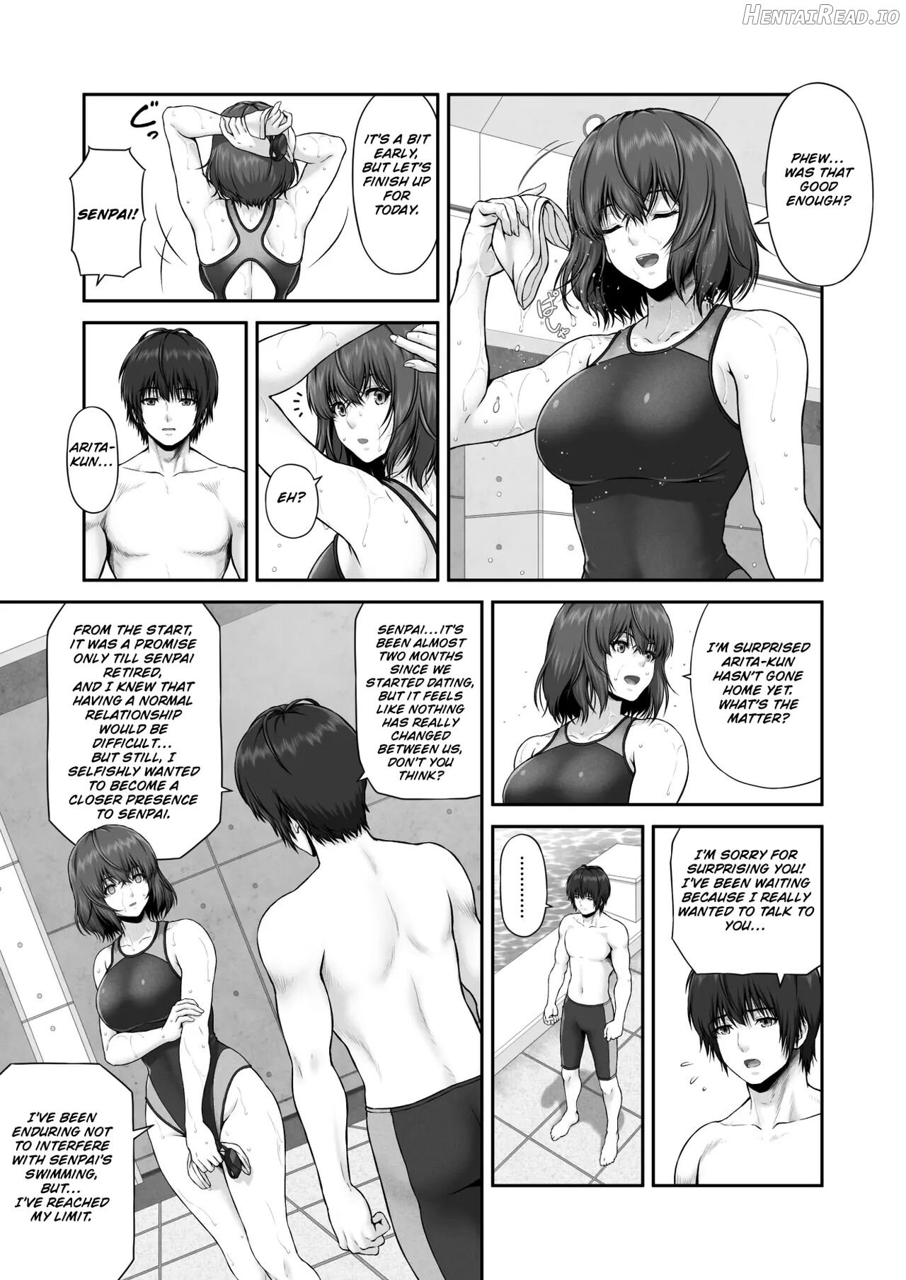 CRAZY SWIMMER First Stage Chapter 1 - page 7