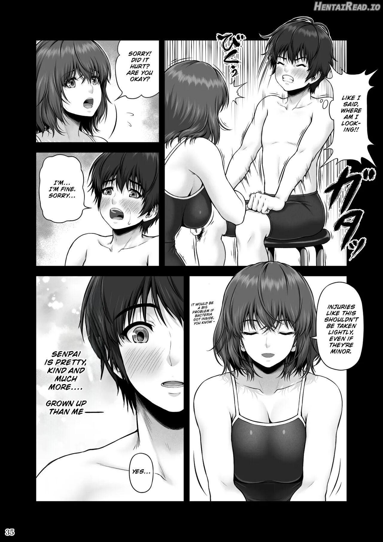 CRAZY SWIMMER First Stage Chapter 1 - page 36