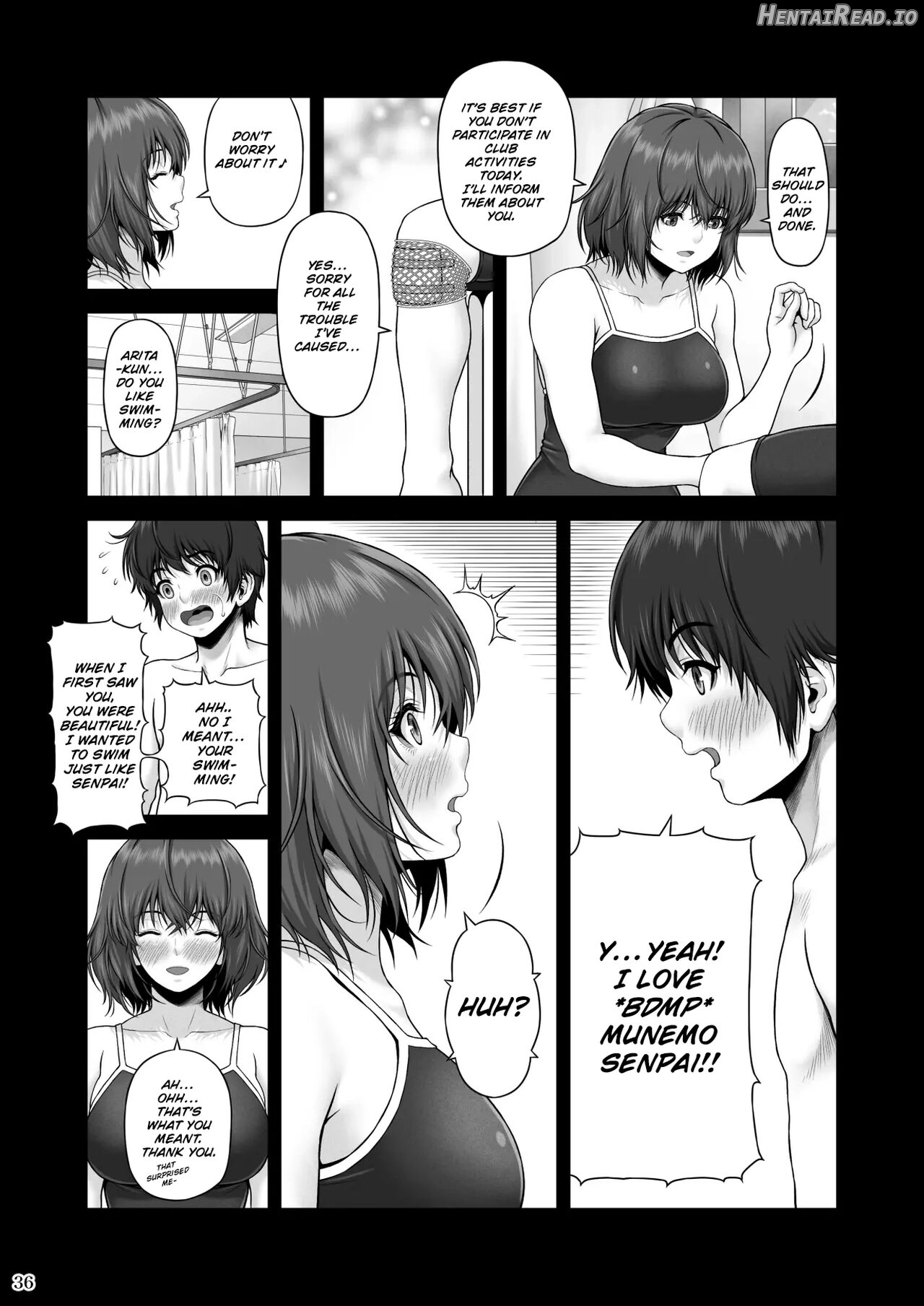 CRAZY SWIMMER First Stage Chapter 1 - page 37