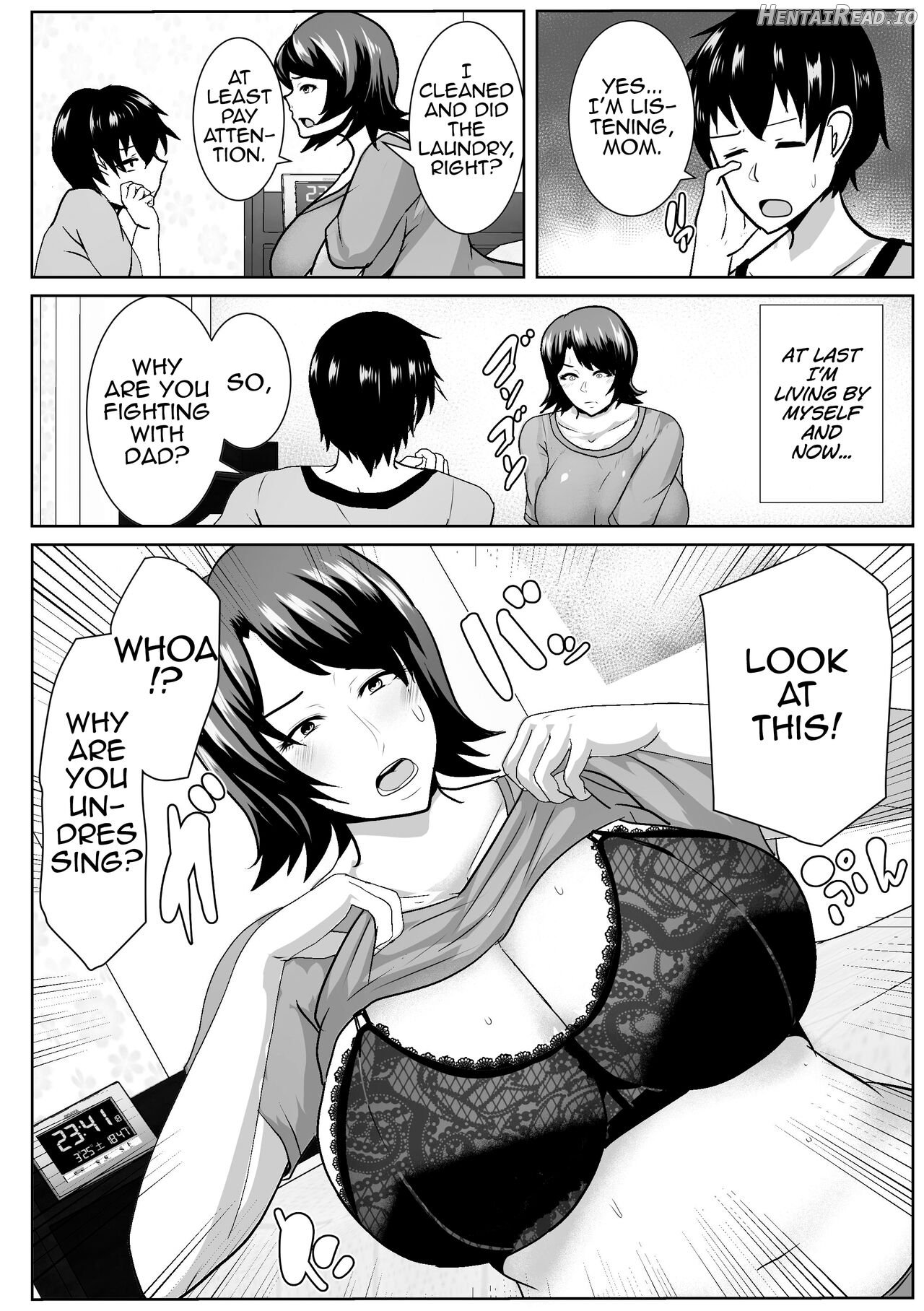 Iede Shite Kita Kaa-san ga Erosugiru Chapter 1 - page 3