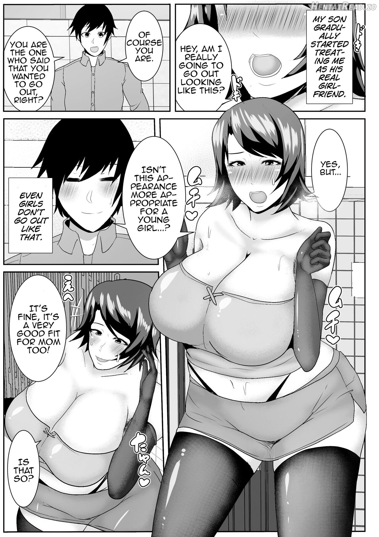 Iede Shite Kita Kaa-san ga Erosugiru Chapter 1 - page 22