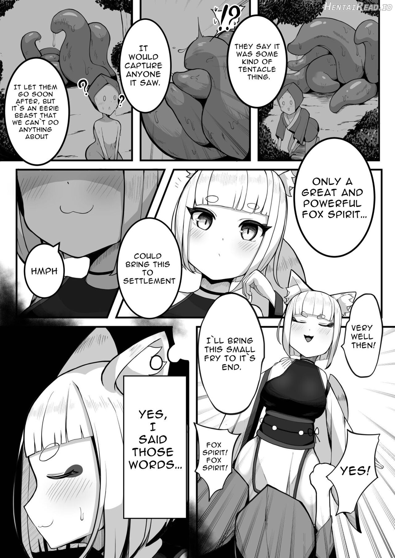 Youko-chan ga Shokushu o o Hoiki Shussan suru Hanashi Chapter 1 - page 4