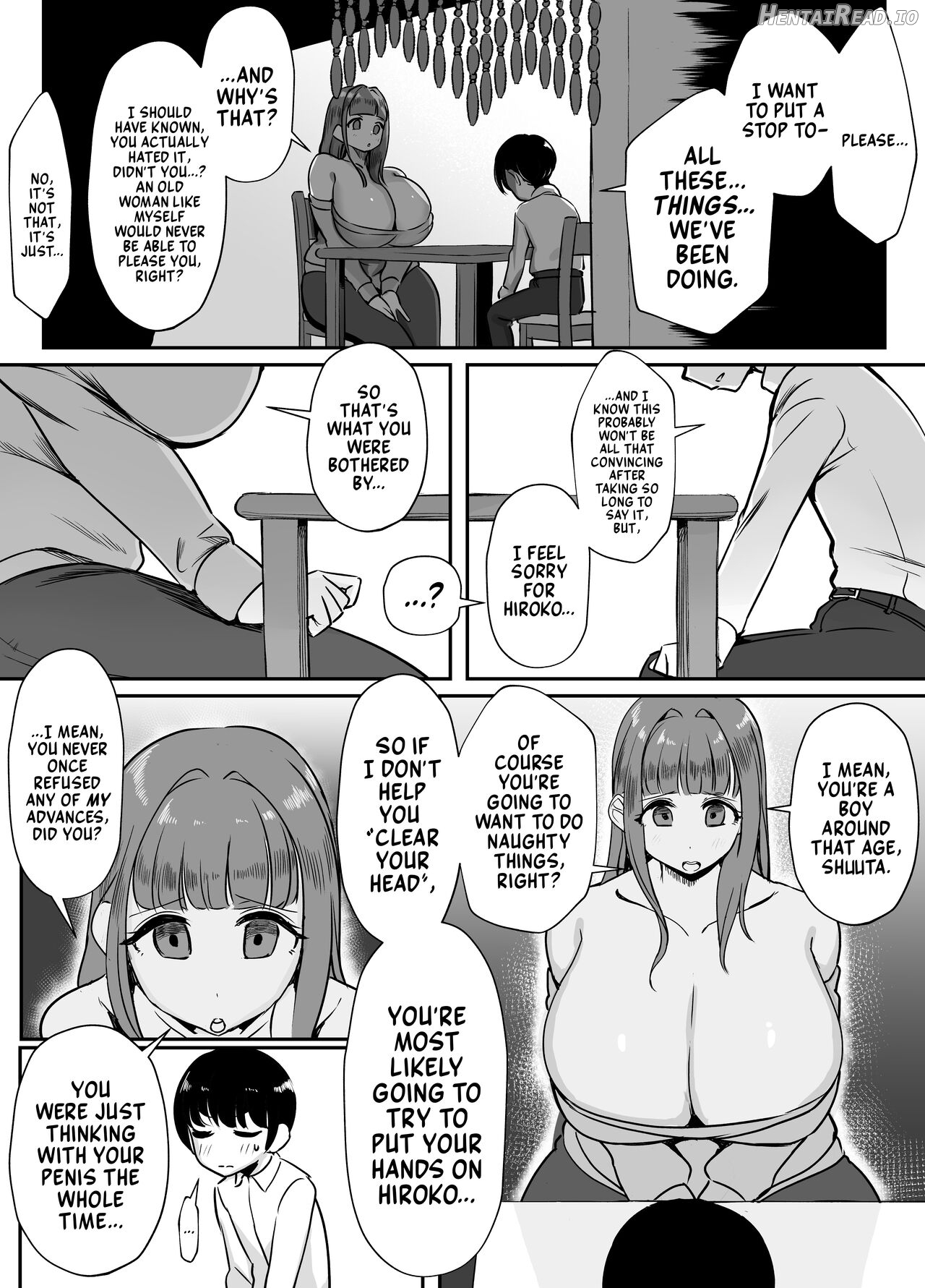 Kanojo no Mama to... Uwaki Ecchi Chapter 1 - page 14