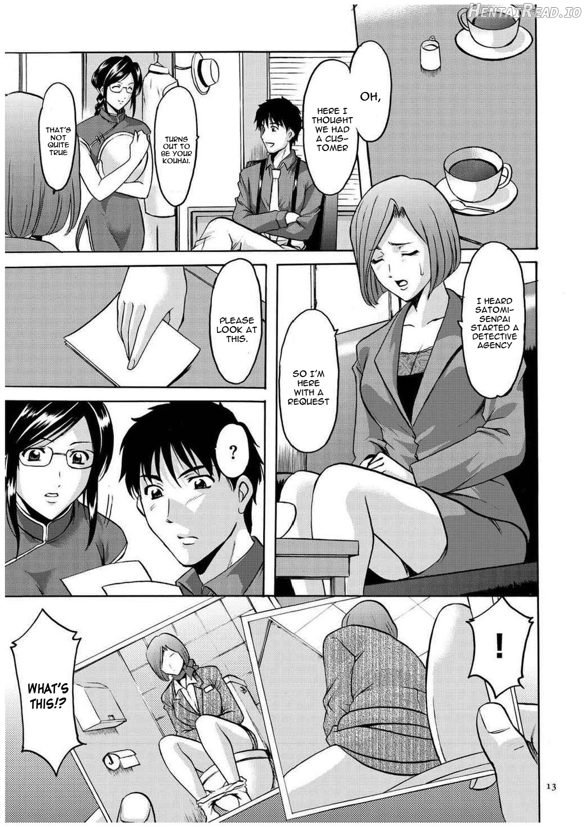 Sennyu Tsuma Satomi Kiroku Ch. 11-12 Chapter 1 - page 11