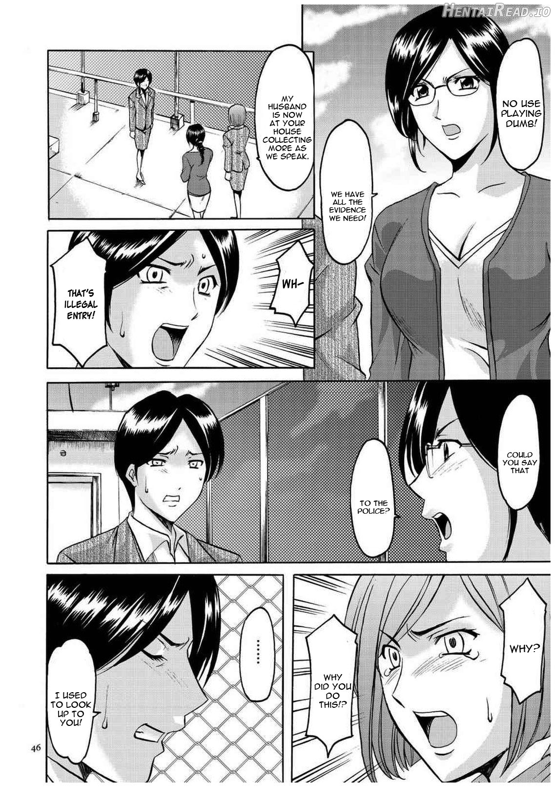 Sennyu Tsuma Satomi Kiroku Ch. 11-12 Chapter 1 - page 44