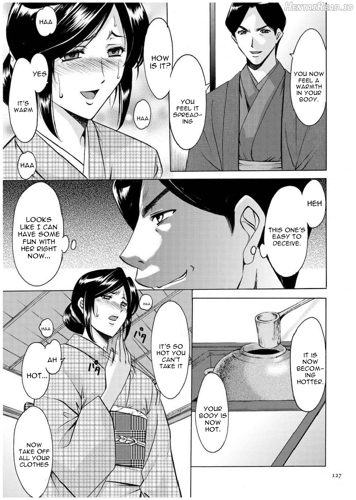 Sennyu Tsuma Satomi Kiroku Ch. 11-12 Chapter 1 - page 123