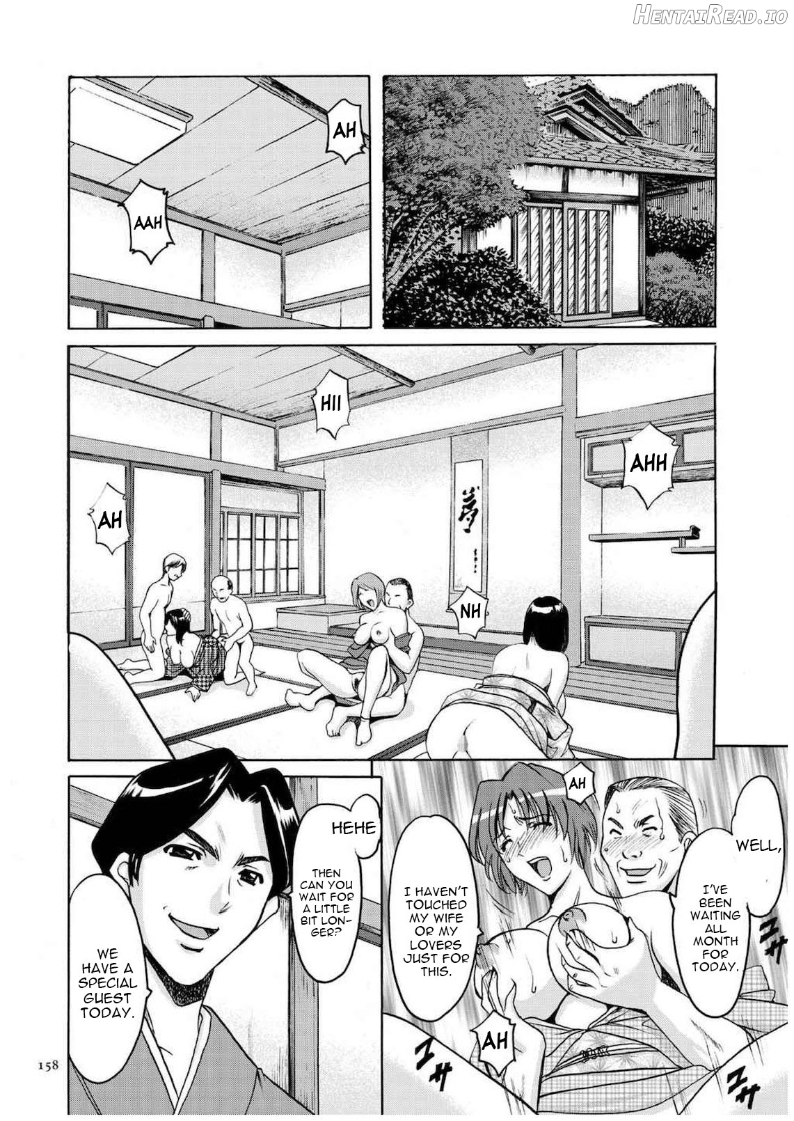 Sennyu Tsuma Satomi Kiroku Ch. 11-12 Chapter 1 - page 154