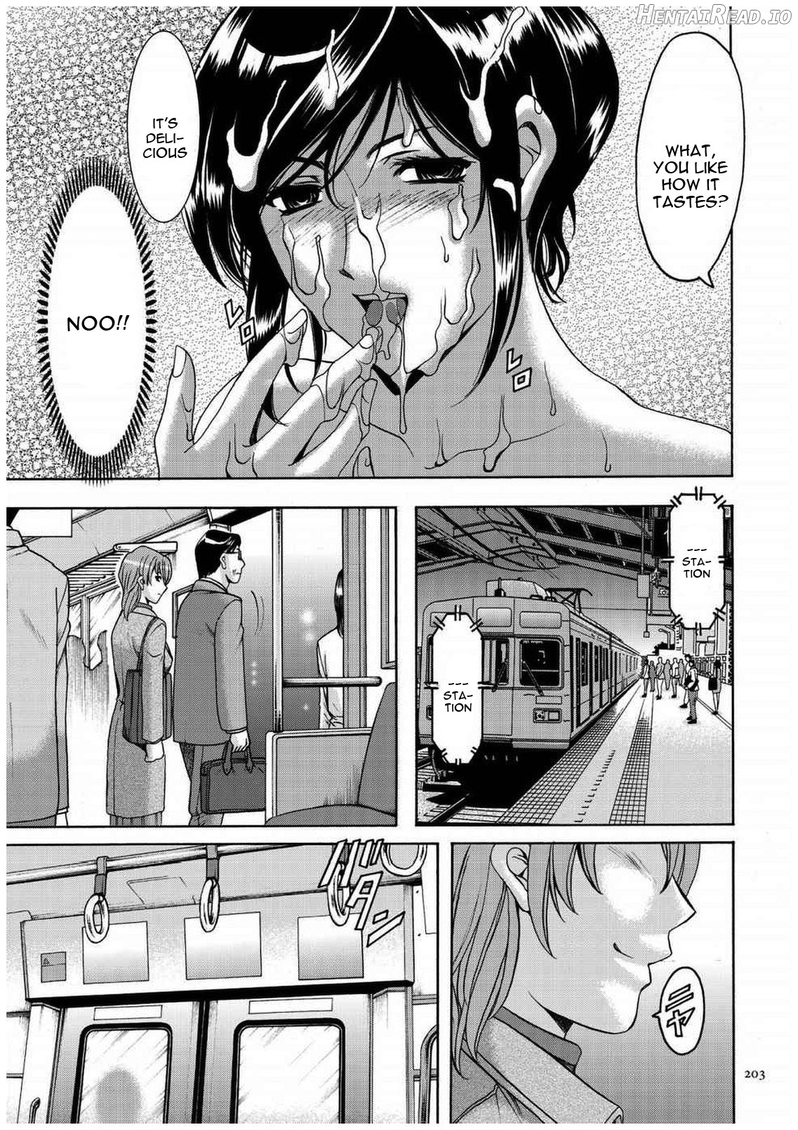 Sennyu Tsuma Satomi Kiroku Ch. 11-12 Chapter 1 - page 198