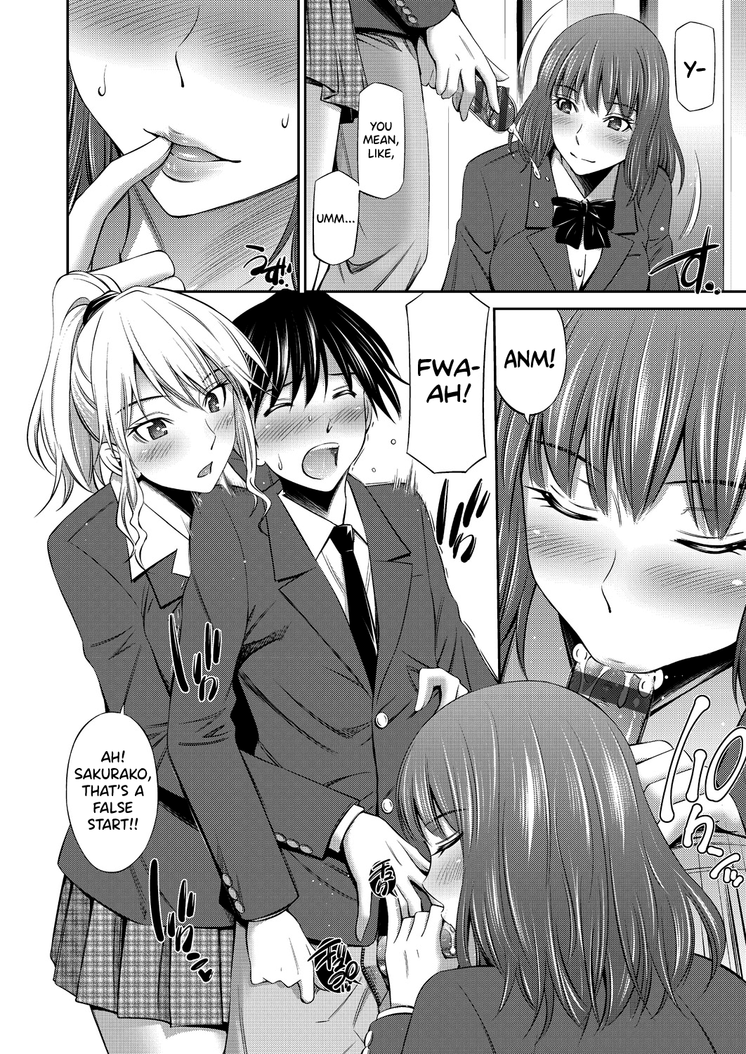 Senpai-tachi to no Gakuen Seikatsu Chapter 1 - page 8