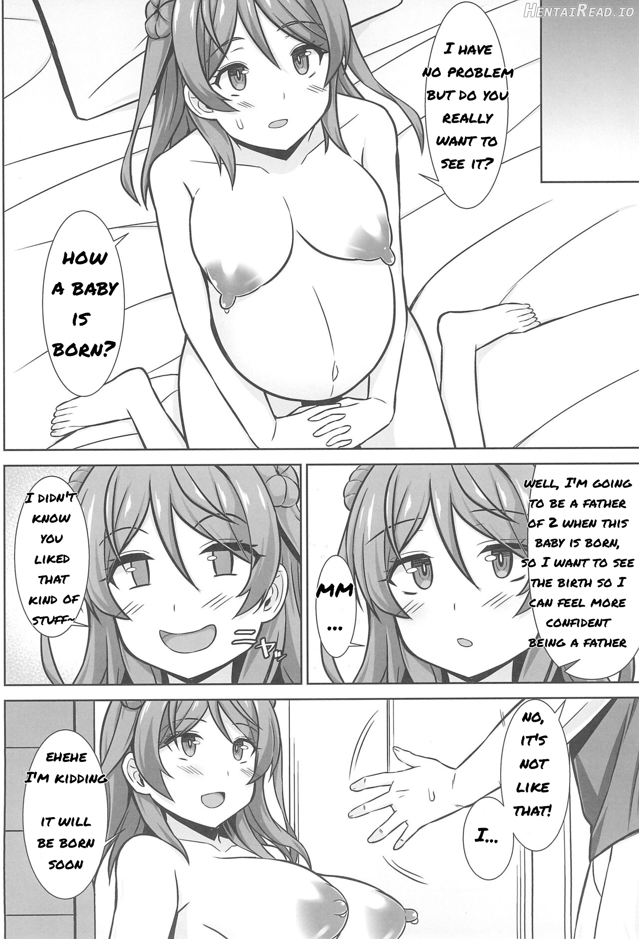 Urakaze-chan ga Ippai Bonyuu Ecchi Shite Shussan Shite kureru Hon - Decensored Chapter 1 - page 23