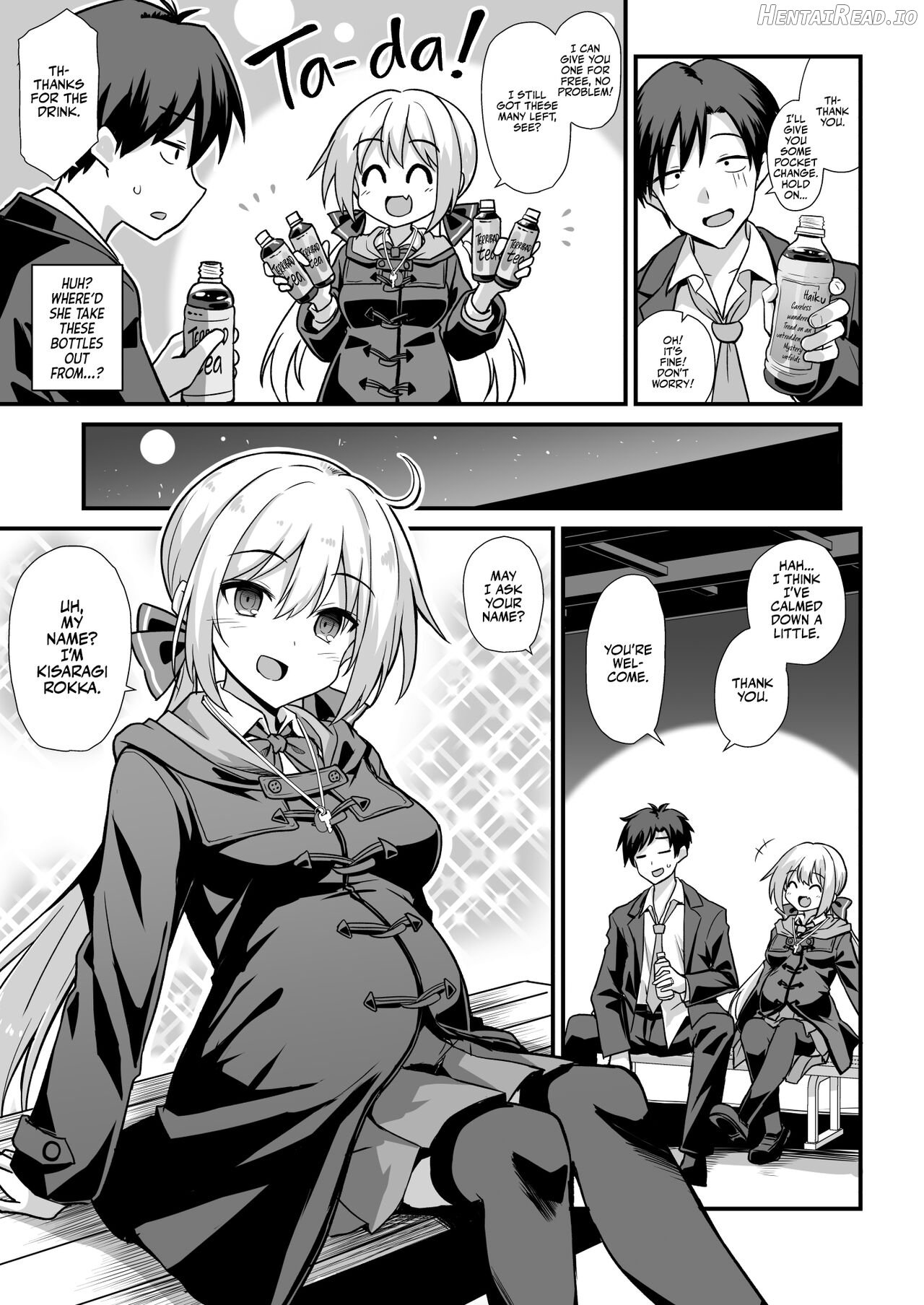 Kaidan Toshi Densetsu Shinya no Eki de Mesugaki ni Totsuzen Ecchi o Semarare Shiboritorareru Hon - Decensored Chapter 1 - page 6