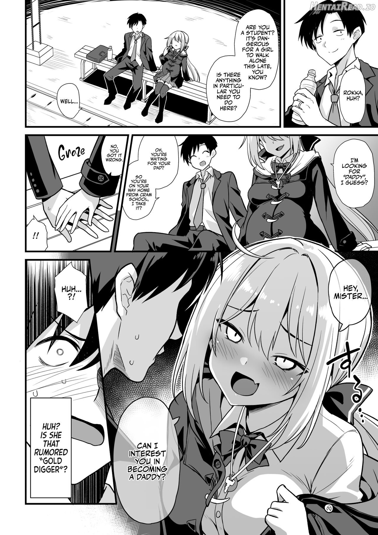 Kaidan Toshi Densetsu Shinya no Eki de Mesugaki ni Totsuzen Ecchi o Semarare Shiboritorareru Hon - Decensored Chapter 1 - page 7