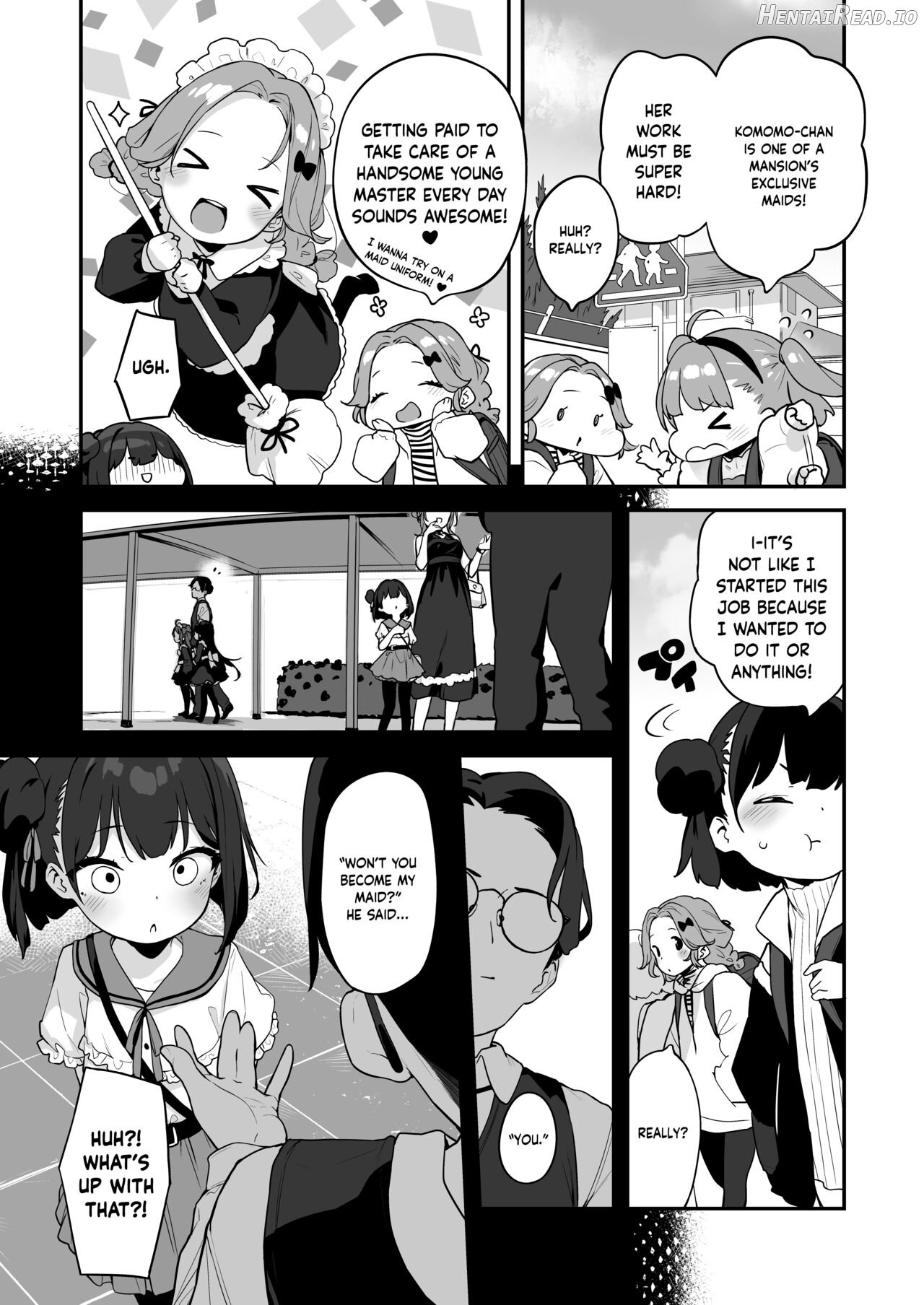 Komomo wa Goshujinsama Senyo no Ryoana Nikubenki Loli Maid Chapter 1 - page 8