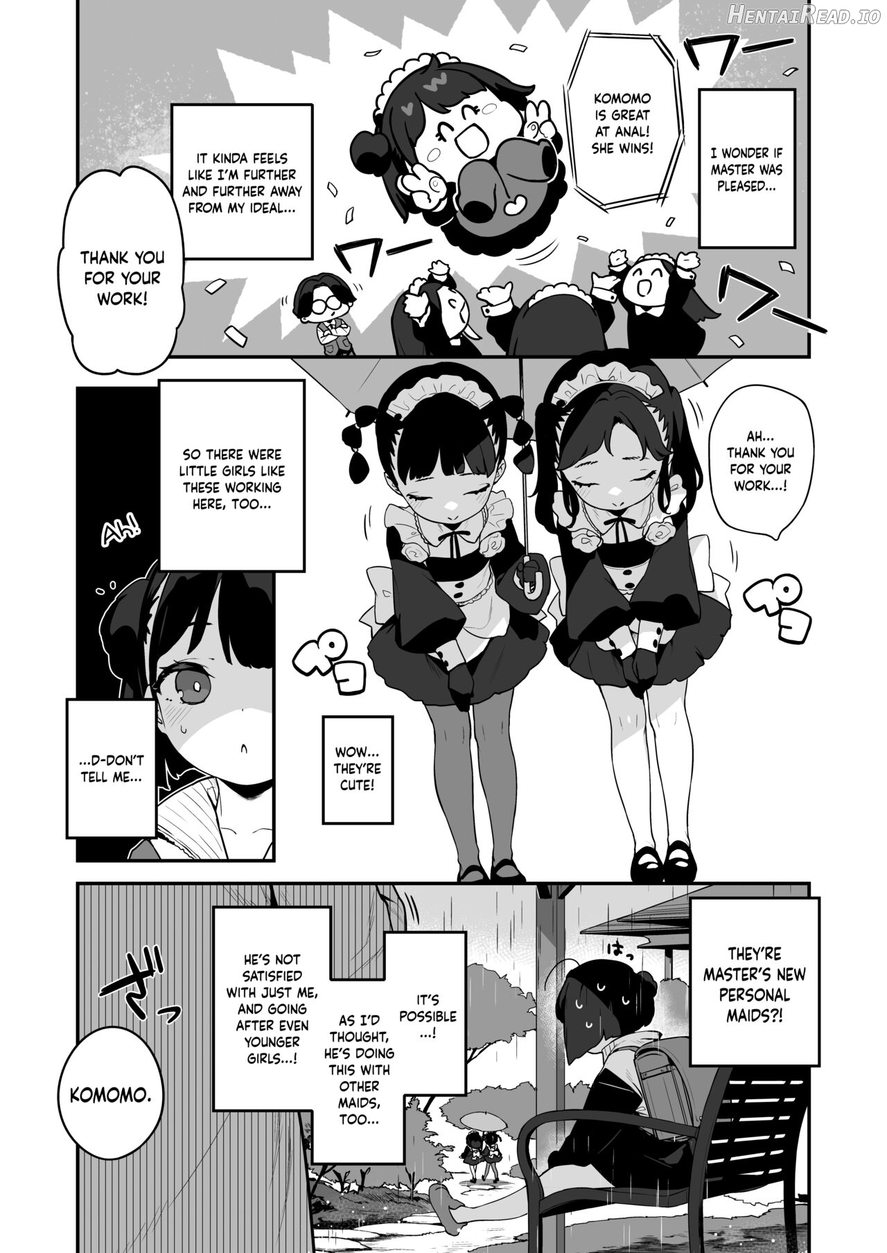 Komomo wa Goshujinsama Senyo no Ryoana Nikubenki Loli Maid Chapter 1 - page 27