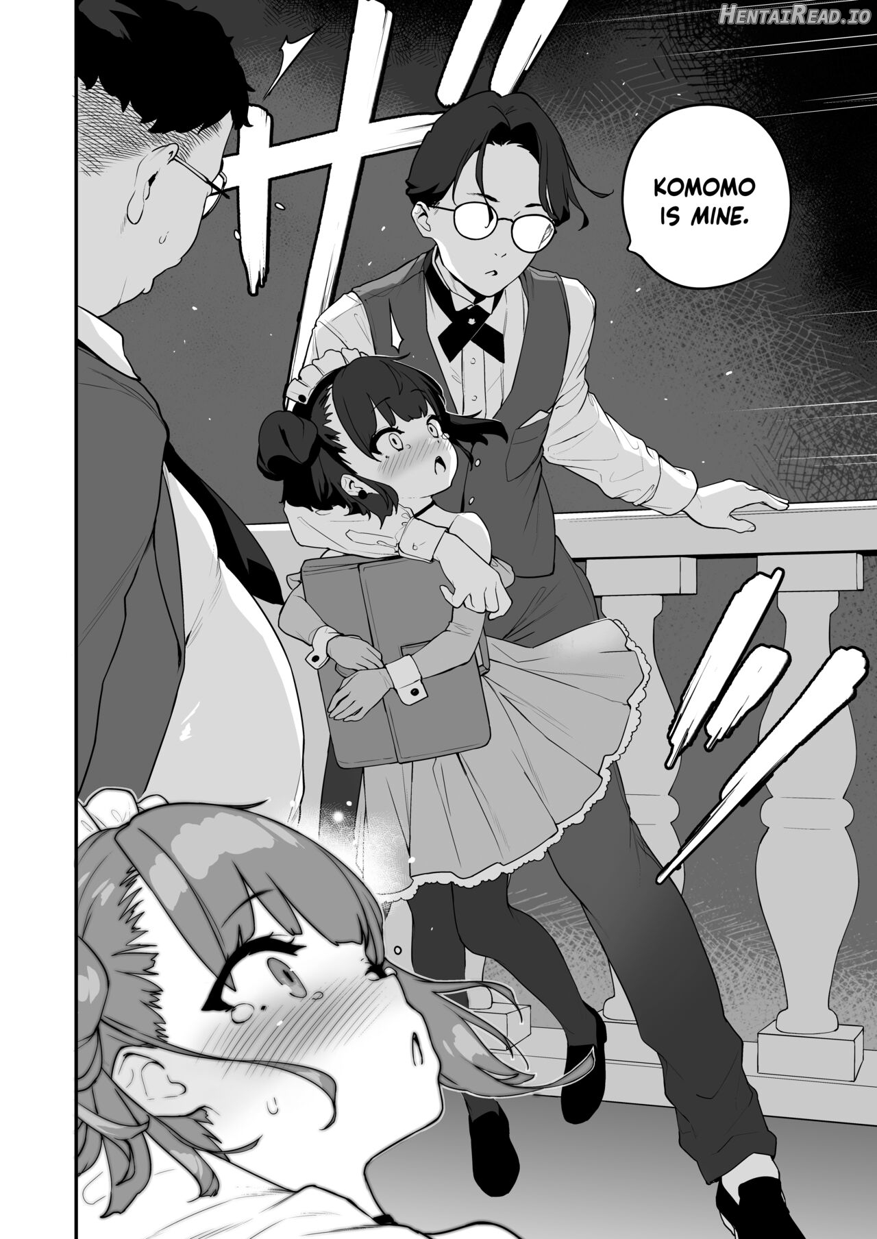 Komomo wa Goshujinsama Senyo no Ryoana Nikubenki Loli Maid Chapter 1 - page 35