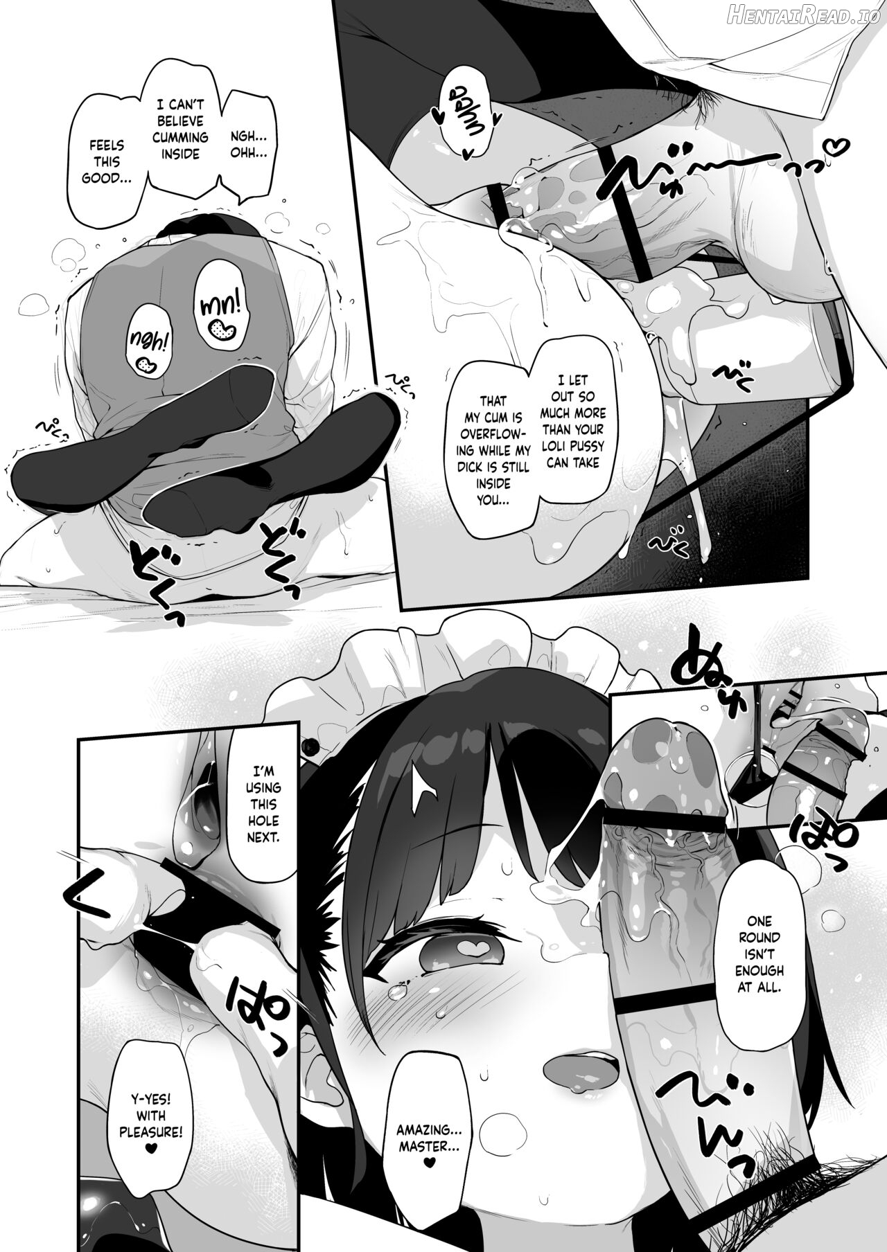 Komomo wa Goshujinsama Senyo no Ryoana Nikubenki Loli Maid Chapter 1 - page 45