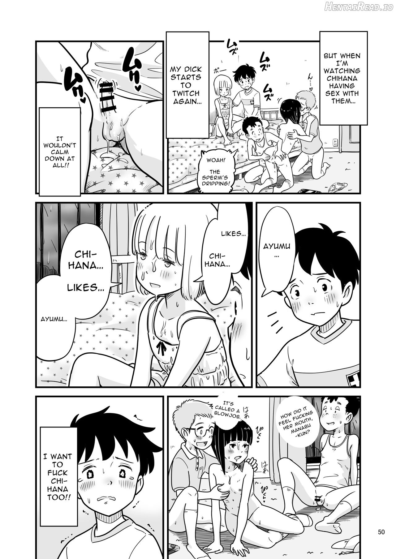 Tanaka-kun ga Boku-tachi no Mae de Kyoudai Sex Shita Hi no Koto Chapter 1 - page 49