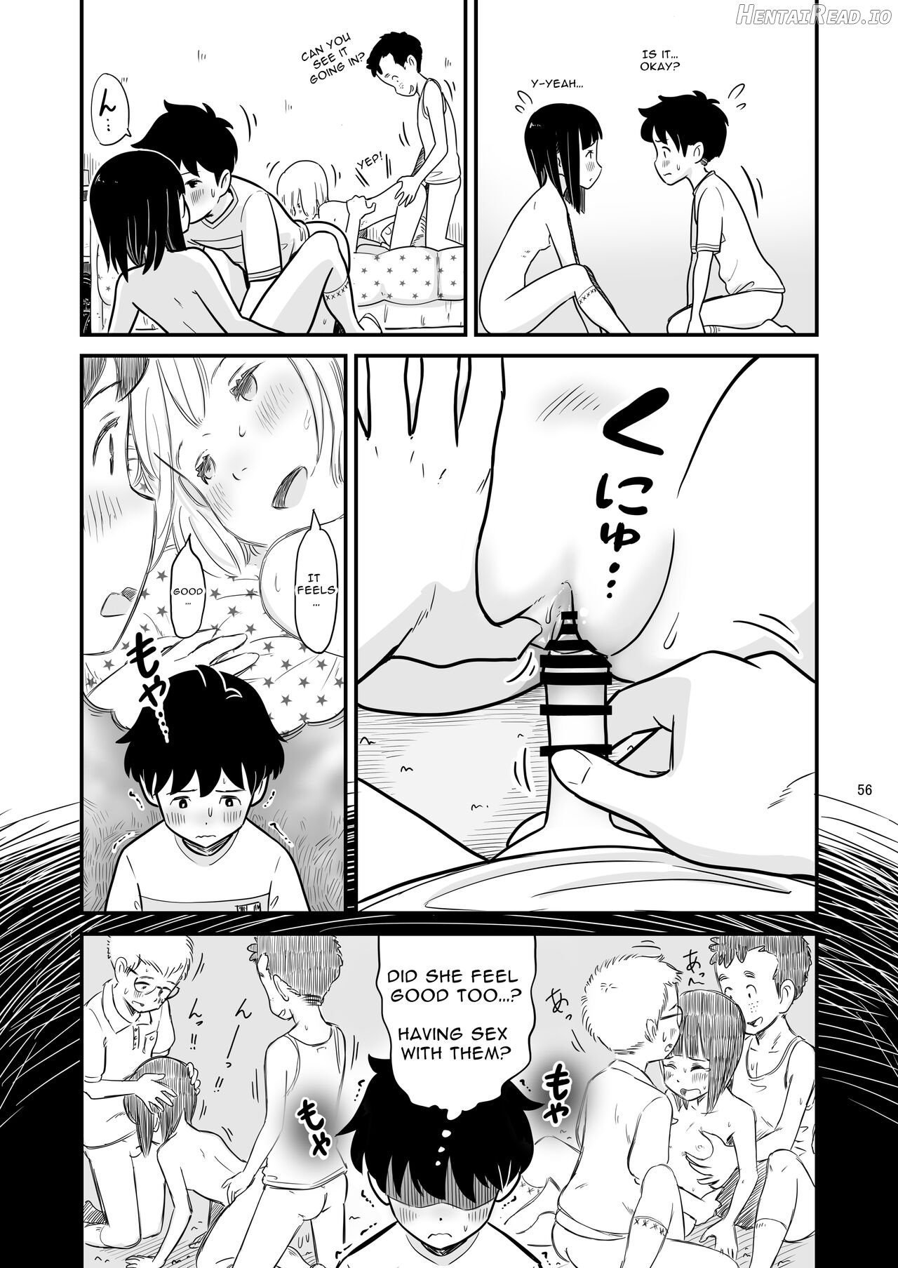 Tanaka-kun ga Boku-tachi no Mae de Kyoudai Sex Shita Hi no Koto Chapter 1 - page 55