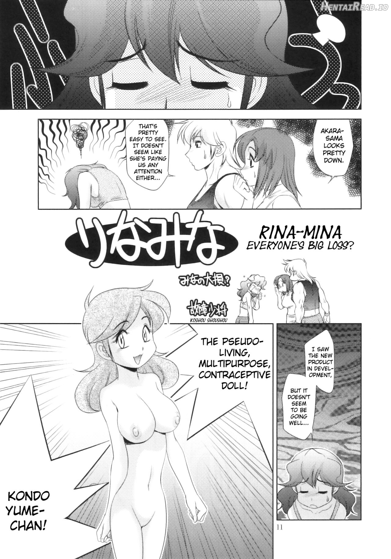 Rina-Mina Big Size Chapter 4 - page 1