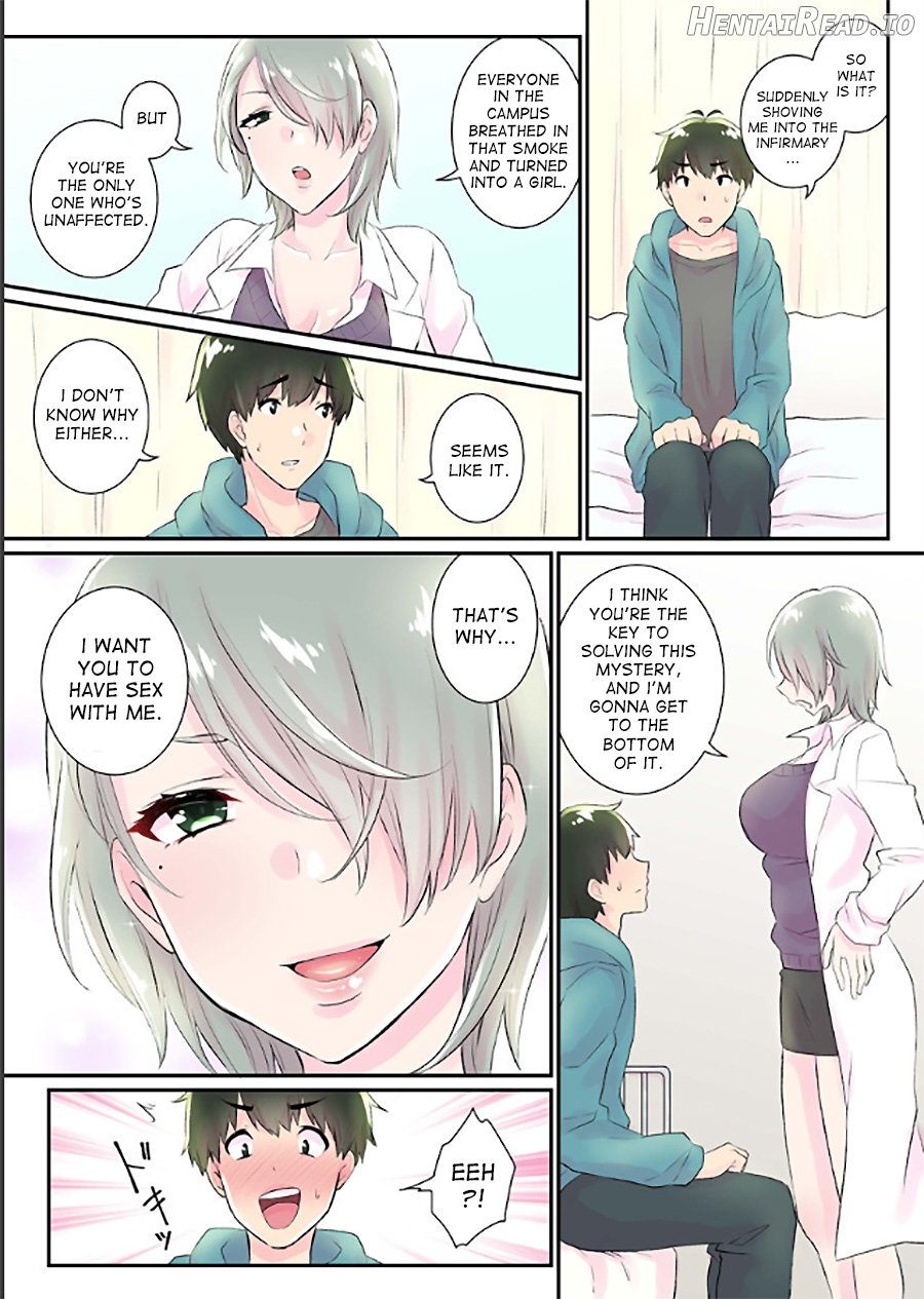 Nyotaika Harem Gakuen ~Uso desho Boku no Naka ni Shinyuu no Are ga Haitteru !~ 1 Chapter 4 - page 3