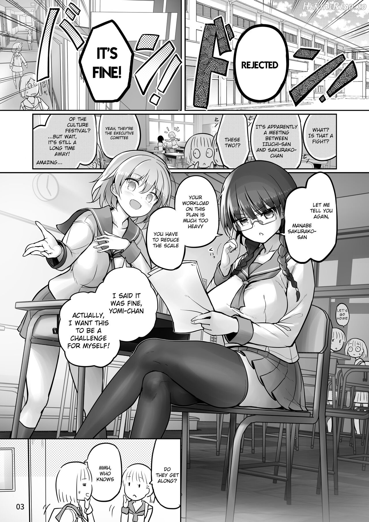 Futanari x Futanari Naisho no Futari Chapter 1 - page 3