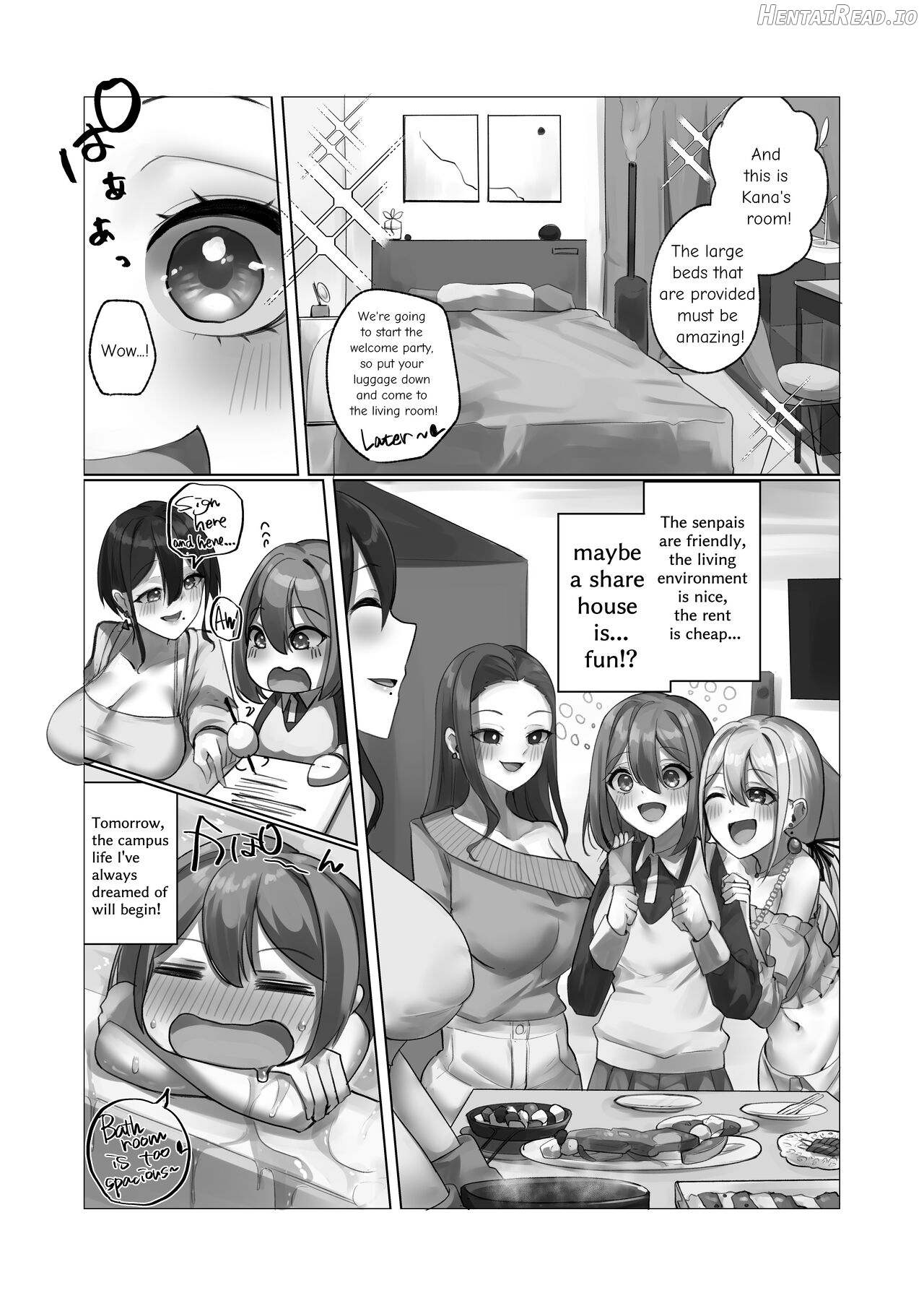 Youkoso Share House e Chapter 1 - page 4