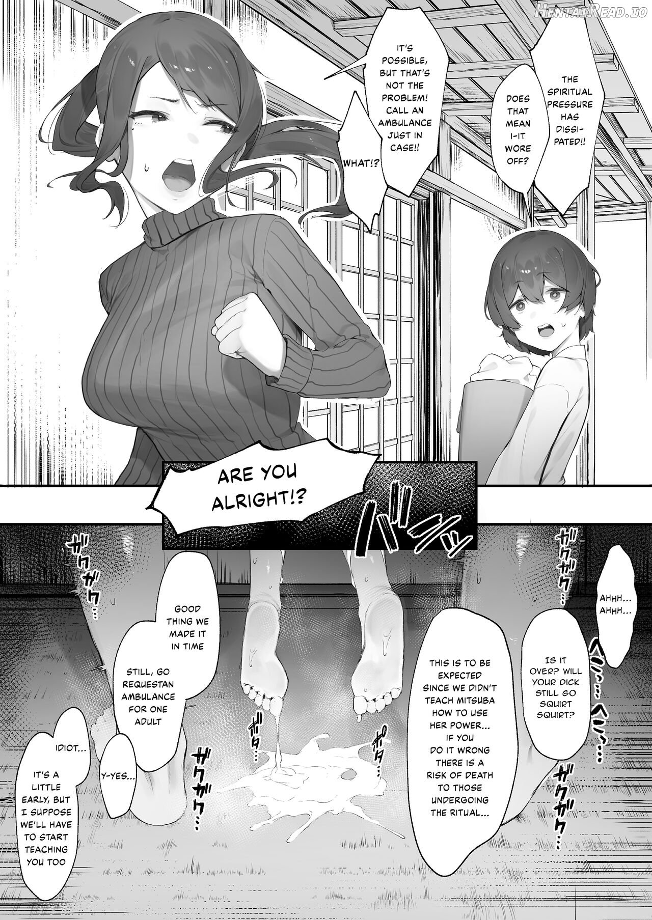 Shinrei Spot ni Ittara Yabbai no ga Tsuita node Nekosogi Suidashite Morau [Zenpen] Chapter 3 - page 9