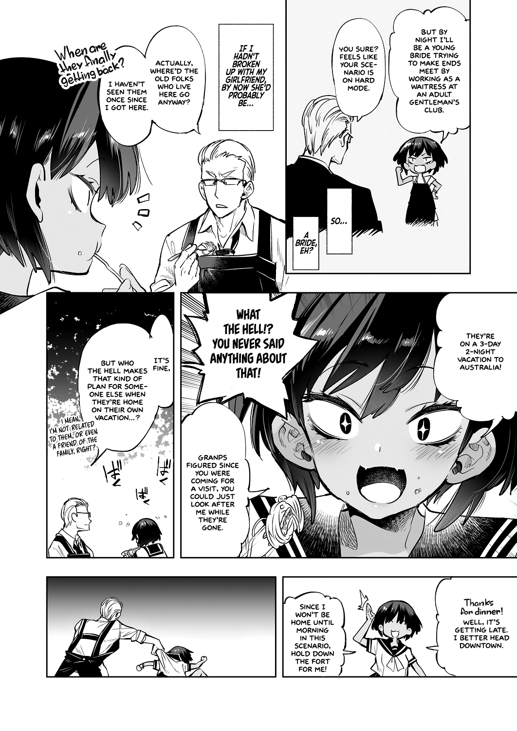 2haku 3ka no Hanayome Chapter 1 - page 7