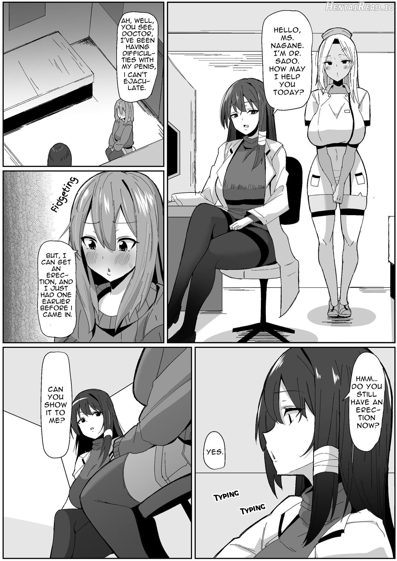 Moshimo Futanari wa Bokki Shitara Shasei suru no ga Atarimae no Sekai dattara ~Clinic Hen~ Chapter 1 - page 11