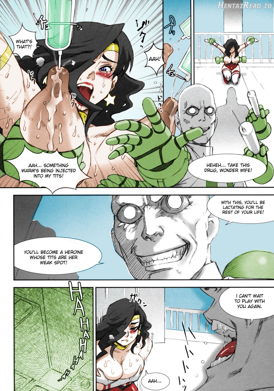 Wonder Wife: Boobs Crisis #21 - Colorized Chapter 1 - page 12